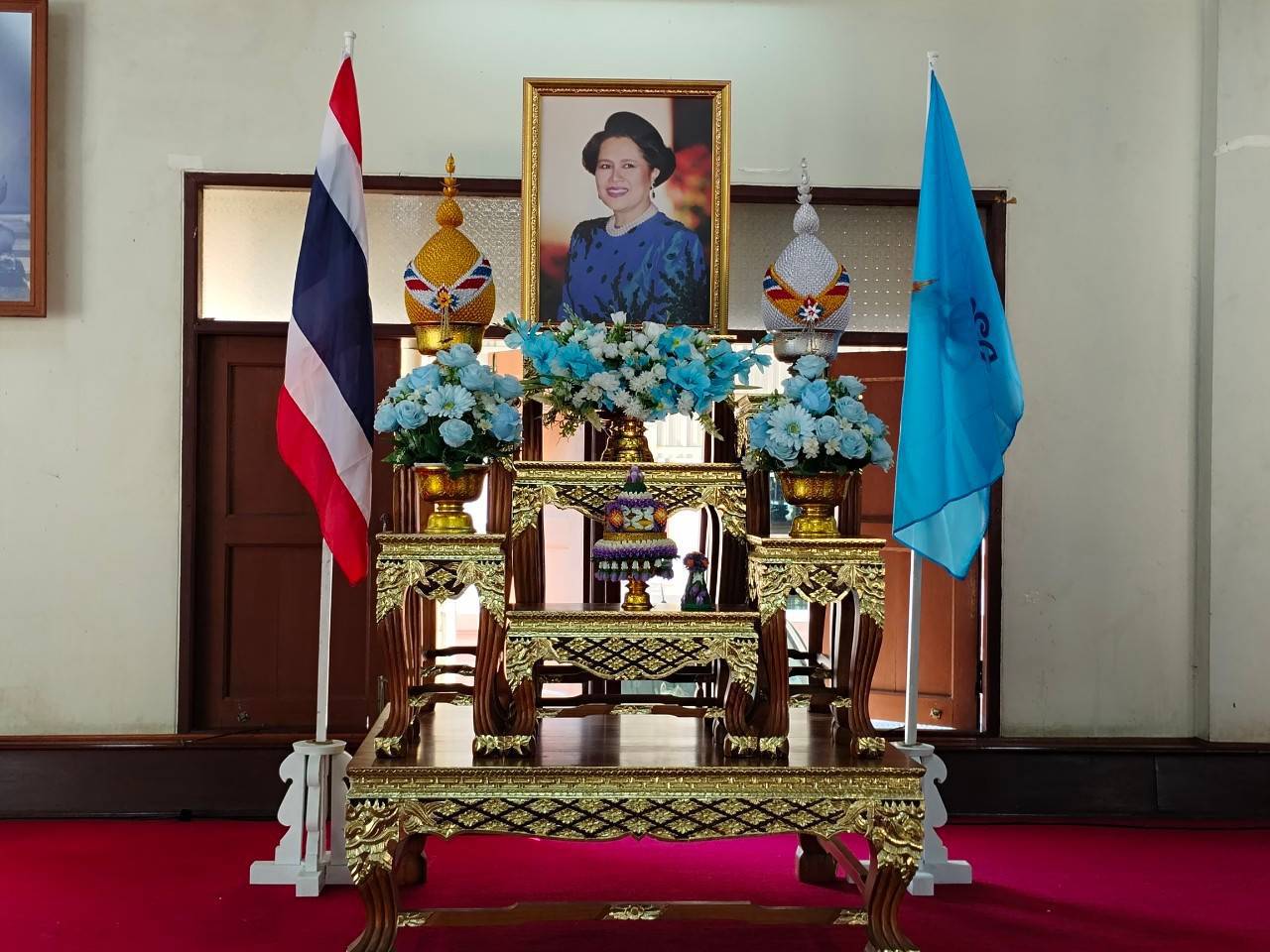 พช.ปากเกร็ดพร้อมเครือข่ายกองทุนแม่ของแผ่นดินอำเภอปากเกร็ดจัดทอดผ้าป่าสามัคคี