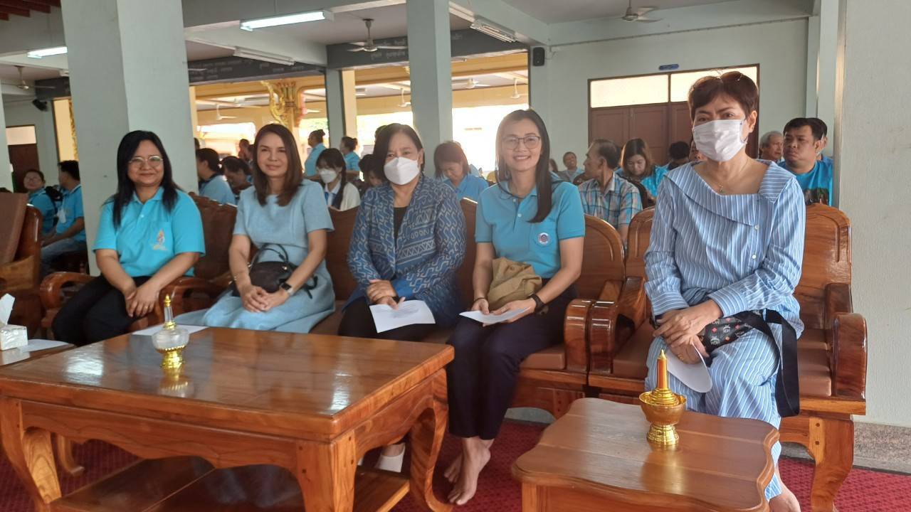 พช.ปากเกร็ดพร้อมเครือข่ายกองทุนแม่ของแผ่นดินอำเภอปากเกร็ดจัดทอดผ้าป่าสามัคคี