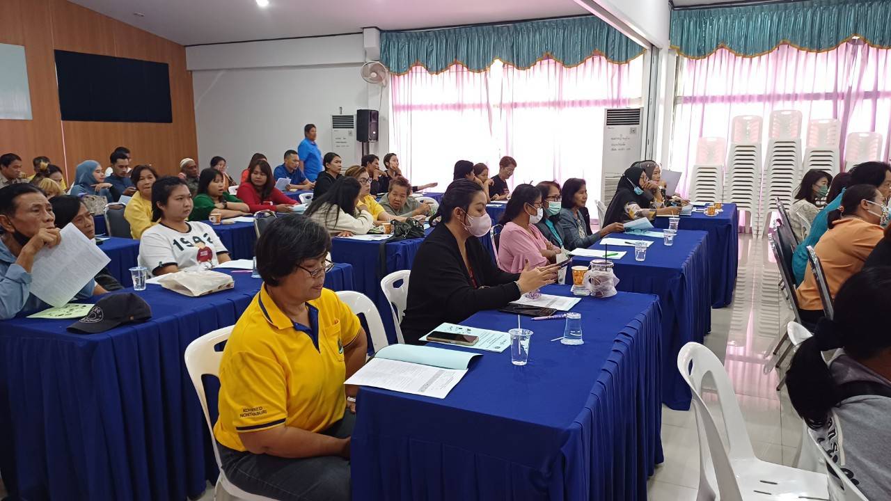 พช.ปากเกร็ดดำเนินการโครงการประชุมเชิงปฏิบัติการผู้จัดเก็บข้อมูล จปฐ. ประจำปี ๒๕๖๘ ด้วยเครื่องมืออิเล็กทรอนิกส์