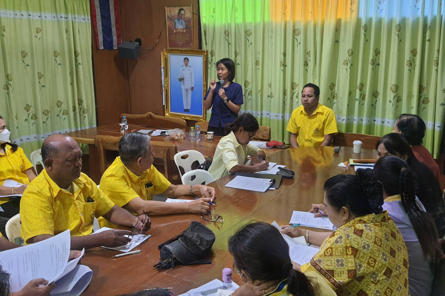 สพอ.เมืองนนทบุรีดำเนินโครงการพัฒนาศักยภาพศูนย์จัดการกองทุนชุมชน กิจกรรมแก้ไขปัญหาหนี้สินครัวเรือนของประชาชนโดยทุนชุมชน