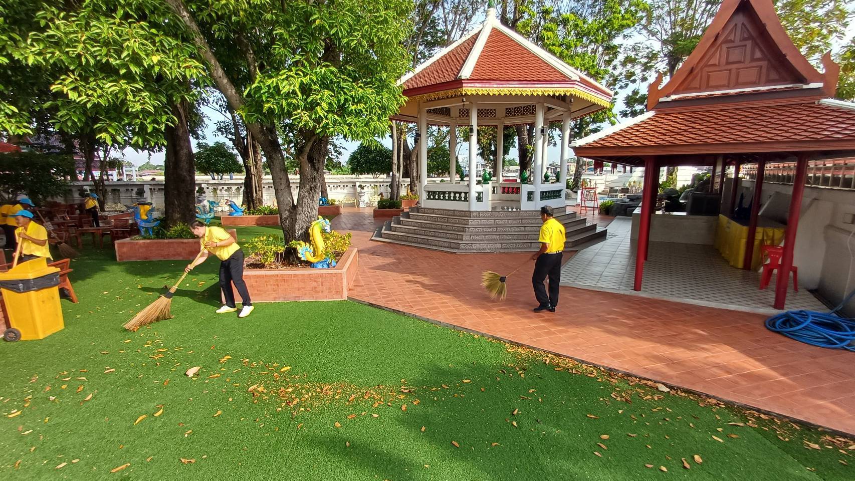 พช.ปากเกร็ดร่วมกิจกรรม จิตอาสาพระราชทาน 5 ธันวาคม 2567″ทำความดี ด้วยหัวใจ เทิดทูนสถาบันหลักของชาติ”