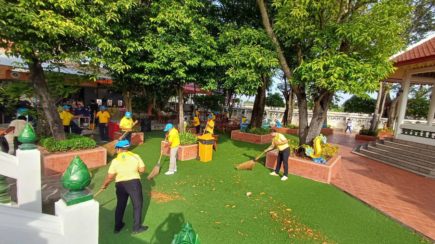 พช.ปากเกร็ดร่วมกิจกรรม จิตอาสาพระราชทาน 5 ธันวาคม 2567″ทำความดี ด้วยหัวใจ เทิดทูนสถาบันหลักของชาติ”