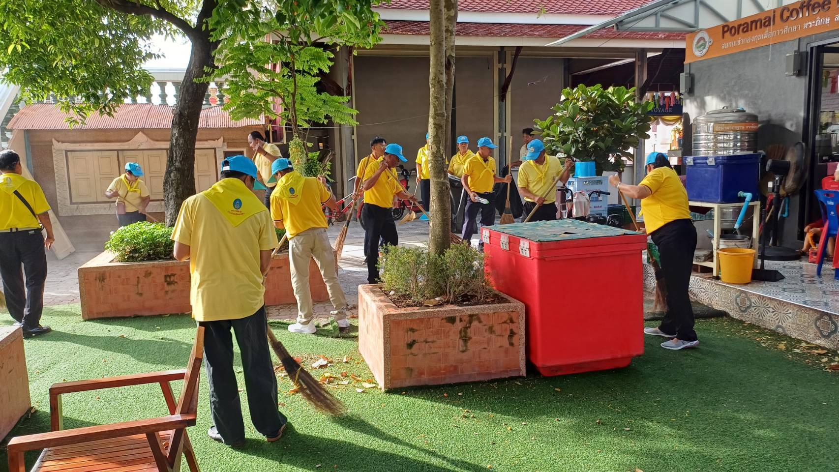 พช.ปากเกร็ดร่วมกิจกรรม จิตอาสาพระราชทาน 5 ธันวาคม 2567″ทำความดี ด้วยหัวใจ เทิดทูนสถาบันหลักของชาติ”