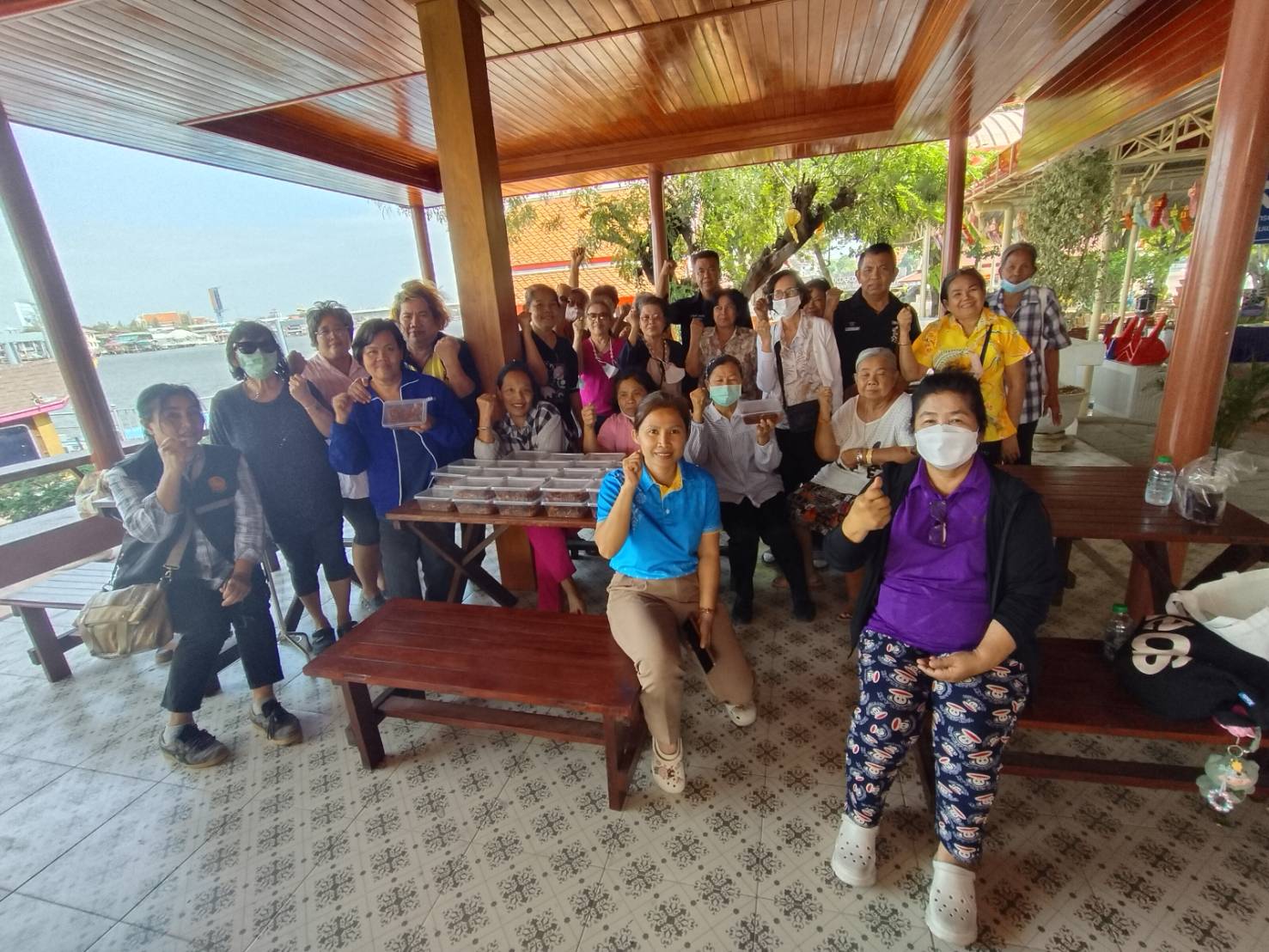 พช.ปากเกร็ด ดำเนินโครงการฝึกอบรมอาชีพครัวเรือนที่มีปัญหาด้านอาชีพและรายได้ ตามแนวทางสัมมาชีพชุมชน