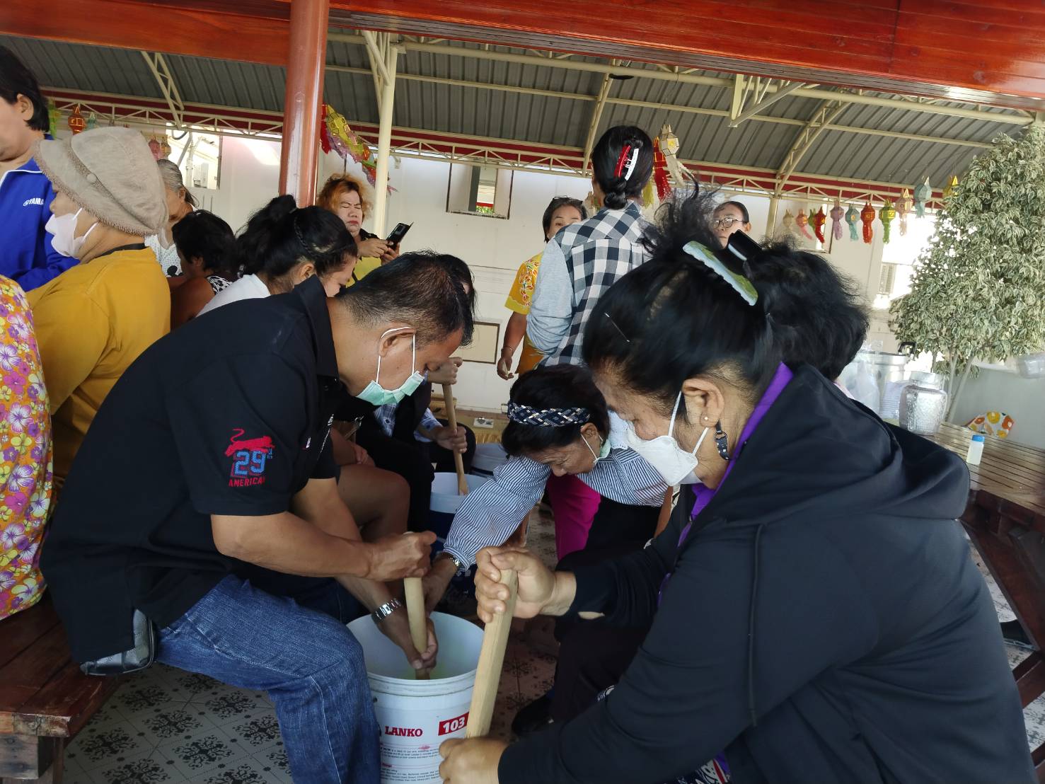 พช.ปากเกร็ด ดำเนินโครงการฝึกอบรมอาชีพครัวเรือนที่มีปัญหาด้านอาชีพและรายได้ ตามแนวทางสัมมาชีพชุมชน