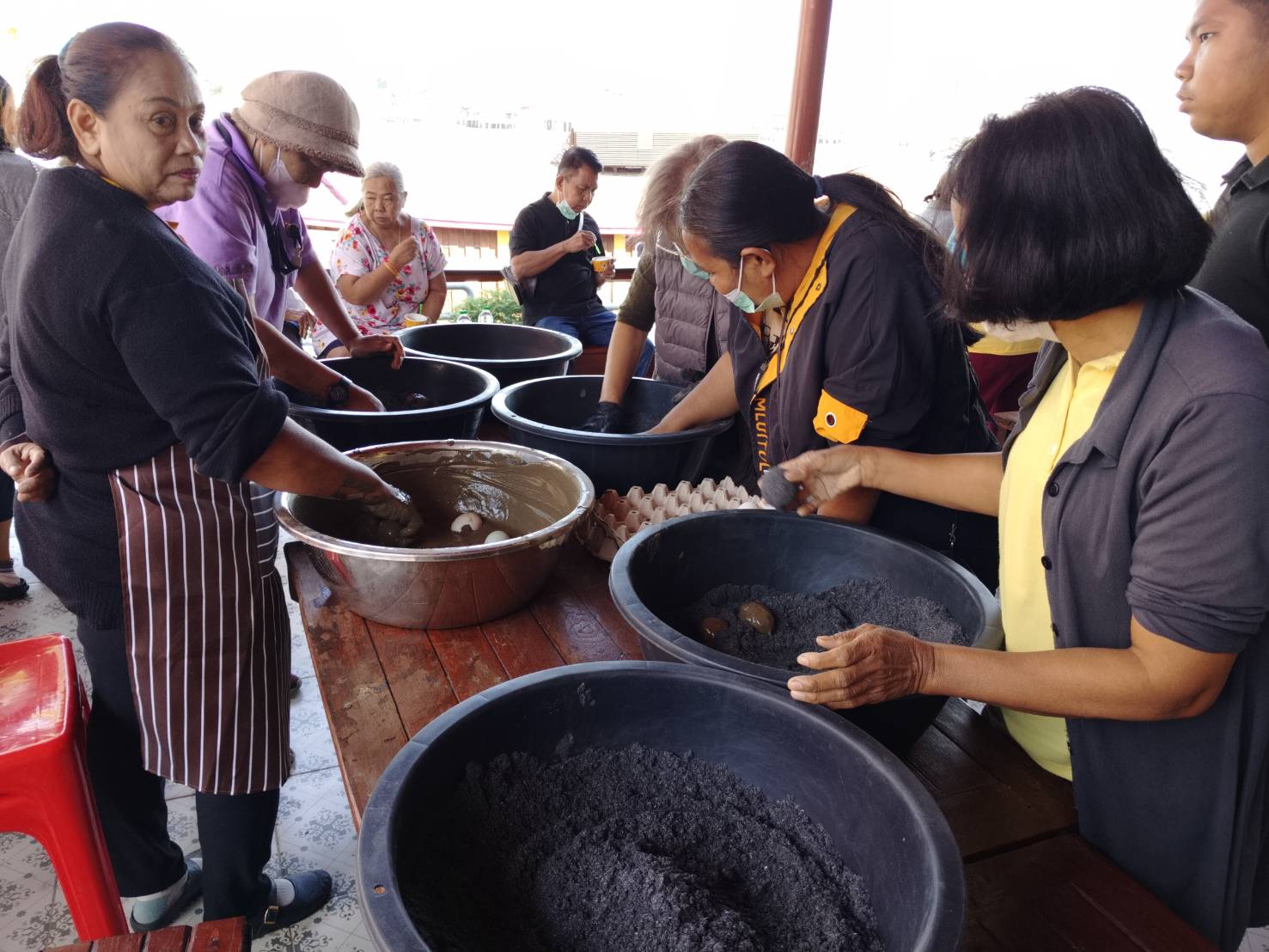 พช.ปากเกร็ด ดำเนินโครงการฝึกอบรมอาชีพครัวเรือนที่มีปัญหาด้านอาชีพและรายได้ ตามแนวทางสัมมาชีพชุมชน