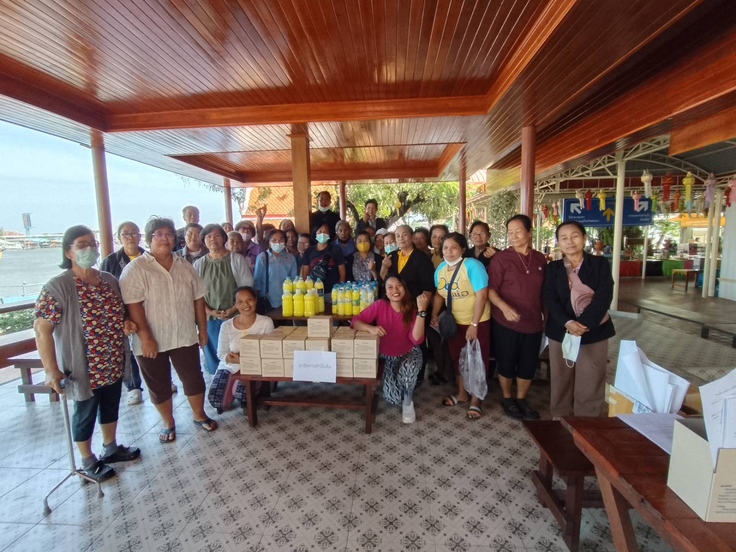 พช.ปากเกร็ด ดำเนินโครงการฝึกอบรมอาชีพครัวเรือนที่มีปัญหาด้านอาชีพและรายได้ ตามแนวทางสัมมาชีพชุมชน