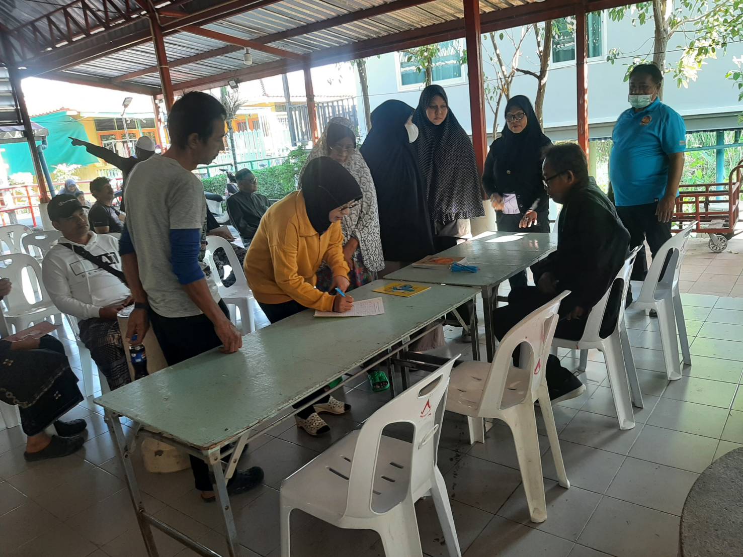 พช.ปากเกร็ดดำเนินกิจกรรมตามโครงการพัฒนาศักยภาพคณะกรรมการหมู่บ้านต้นกล้ากองทุนแม่ของแผ่นดิน