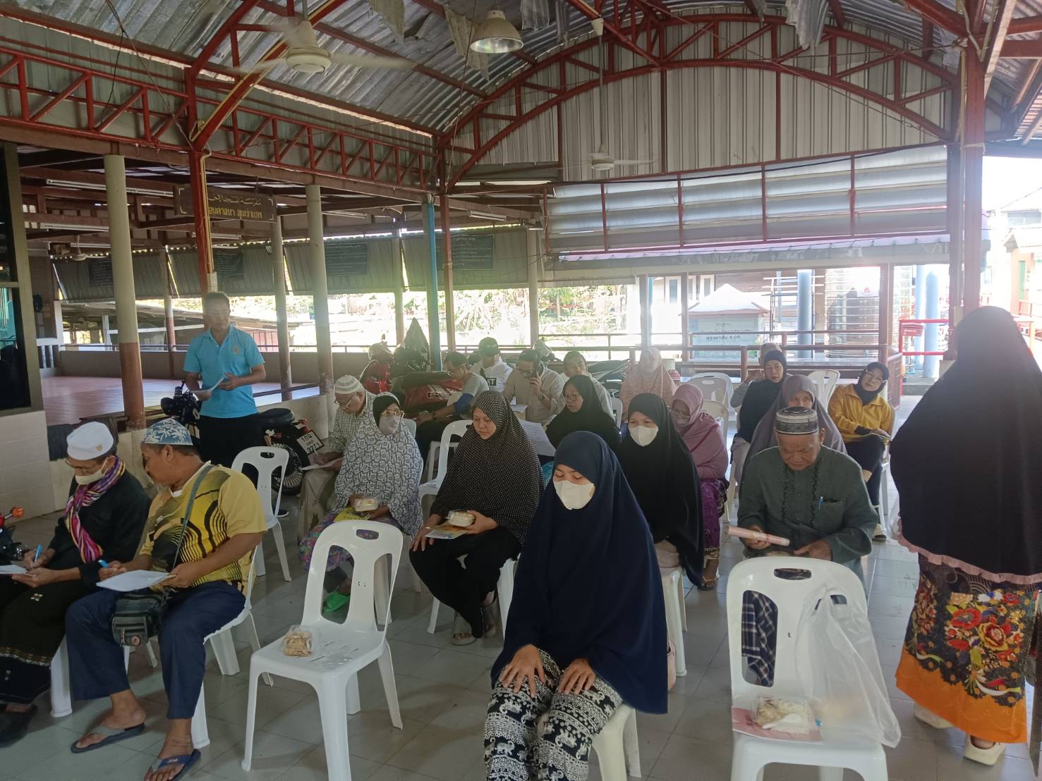 พช.ปากเกร็ดดำเนินกิจกรรมตามโครงการพัฒนาศักยภาพคณะกรรมการหมู่บ้านต้นกล้ากองทุนแม่ของแผ่นดิน