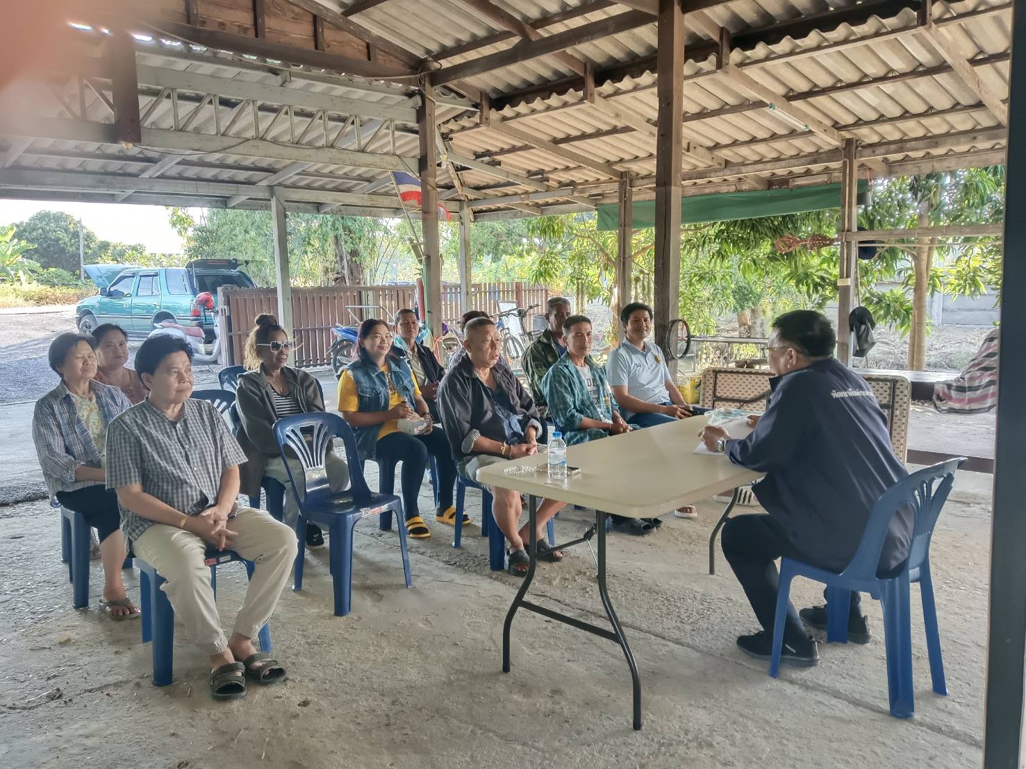 สำนักงานพัฒนาชุมชนอำเภอปากเกร็ด ดำเนินโครงการเตรียมความพร้อมหมู่บ้านแพร่ระบาดยาเสพติดพัฒนาสู่หมู่บ้านต้นกล้ากองทุนแม่ของแผ่นดิน