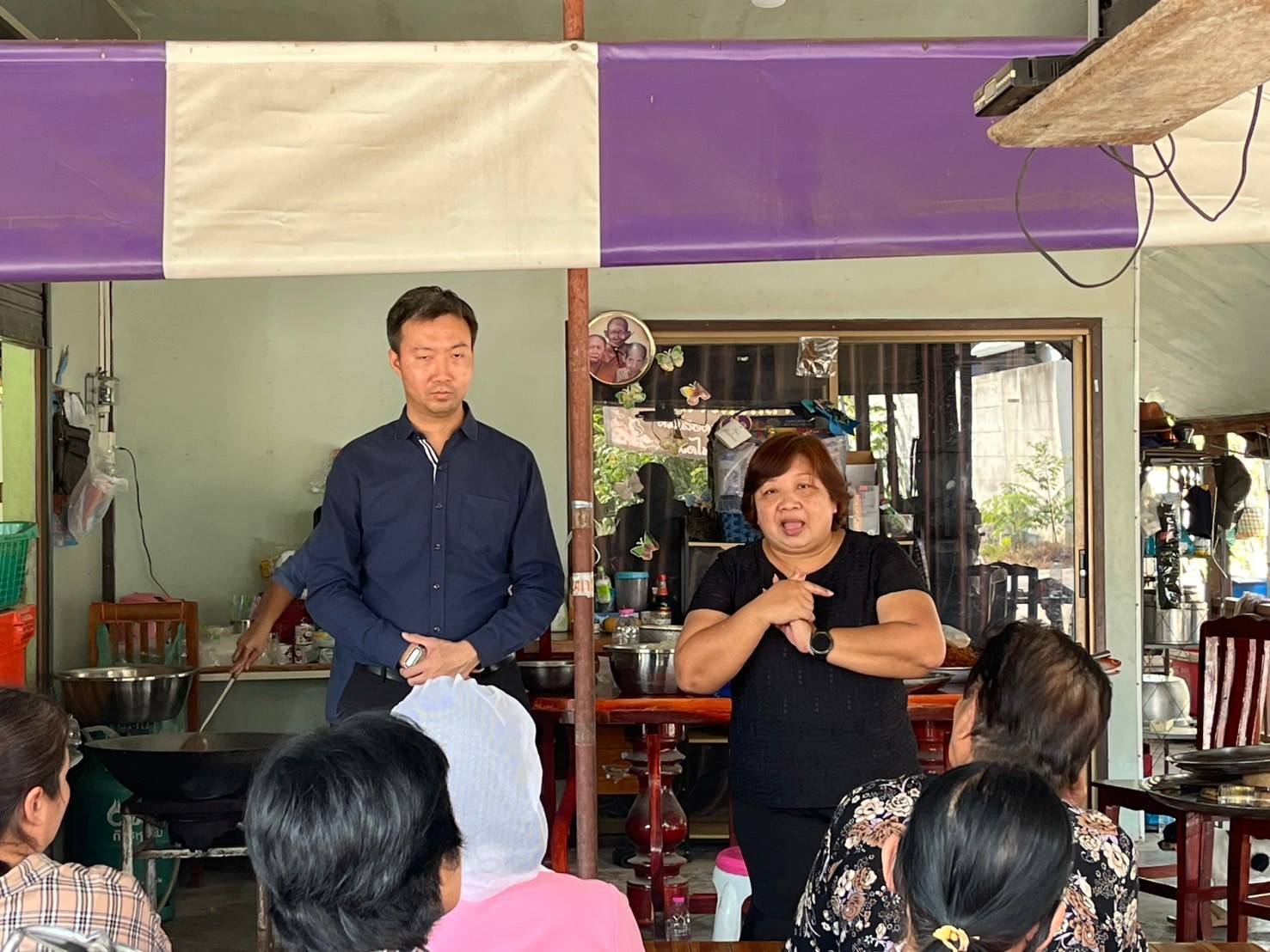 สพอ.ไทรน้อย จัดโครงการส่งเสริมประชาชนเป้าหมายเข้าถึงแหล่งทุน