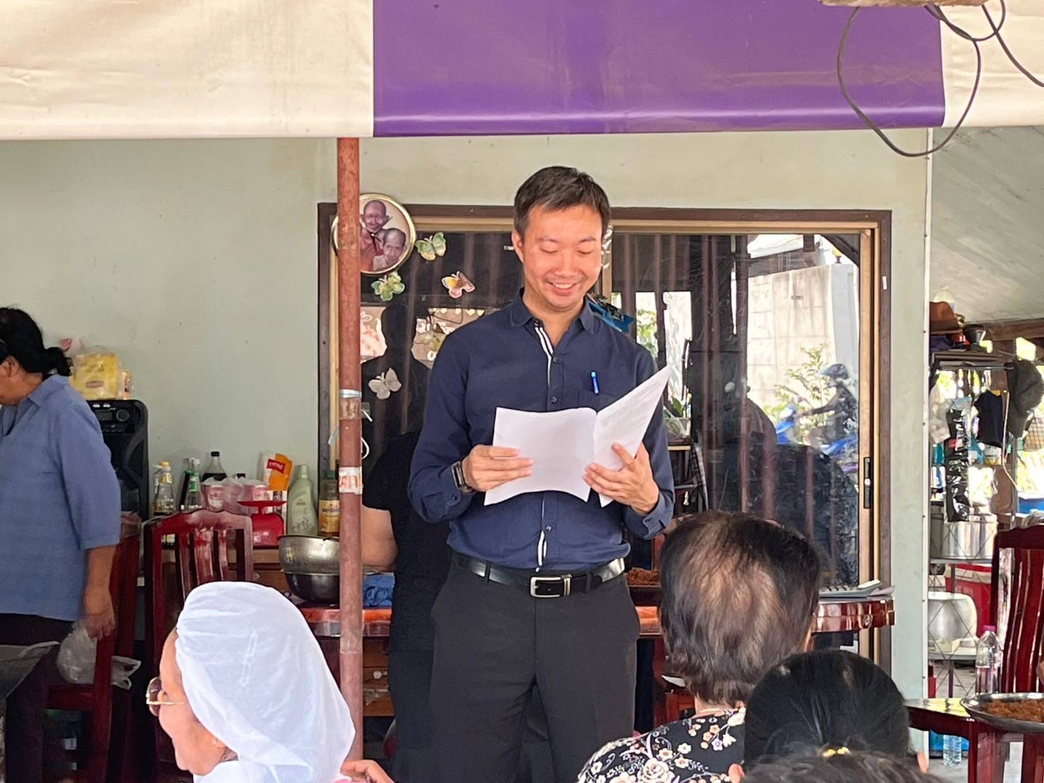 สพอ.ไทรน้อย จัดโครงการส่งเสริมประชาชนเป้าหมายเข้าถึงแหล่งทุน