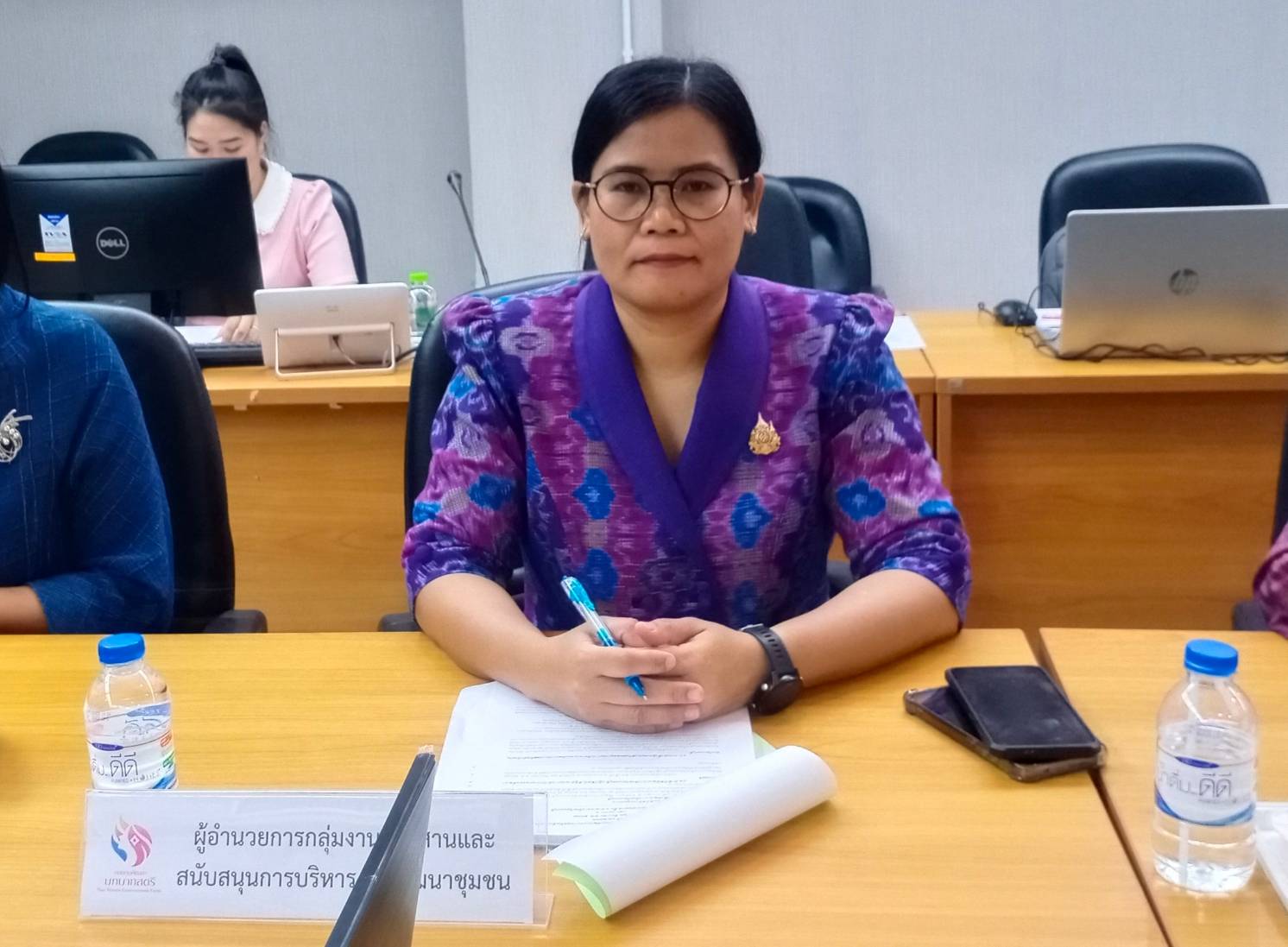 📢📢 พช.นนทบุรี ประชุมคณะอนุกรรมการบริหารกองทุนพัฒนาบทบาทสตรีระดับจังหวัด จังหวัดนนทบุรี ครั้งที่ 12/2567