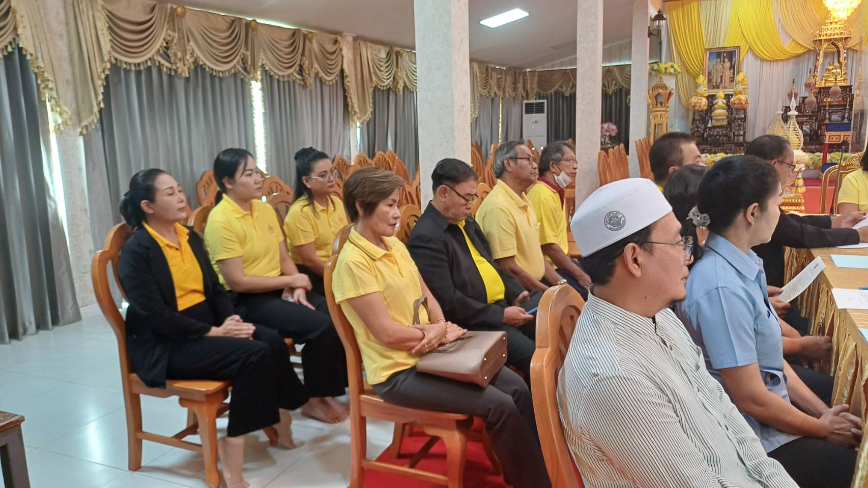 สำนักงานพัฒนาชุมชนอำเภอปากเกร็ดดำเนินการขับเคลื่อนตำบลเข้มแข็ง ตามหลักปรัชญาของเศรษฐกิจพอเพียง ตำบลเกาะเกร็ด อำเภอปากเกร็ด