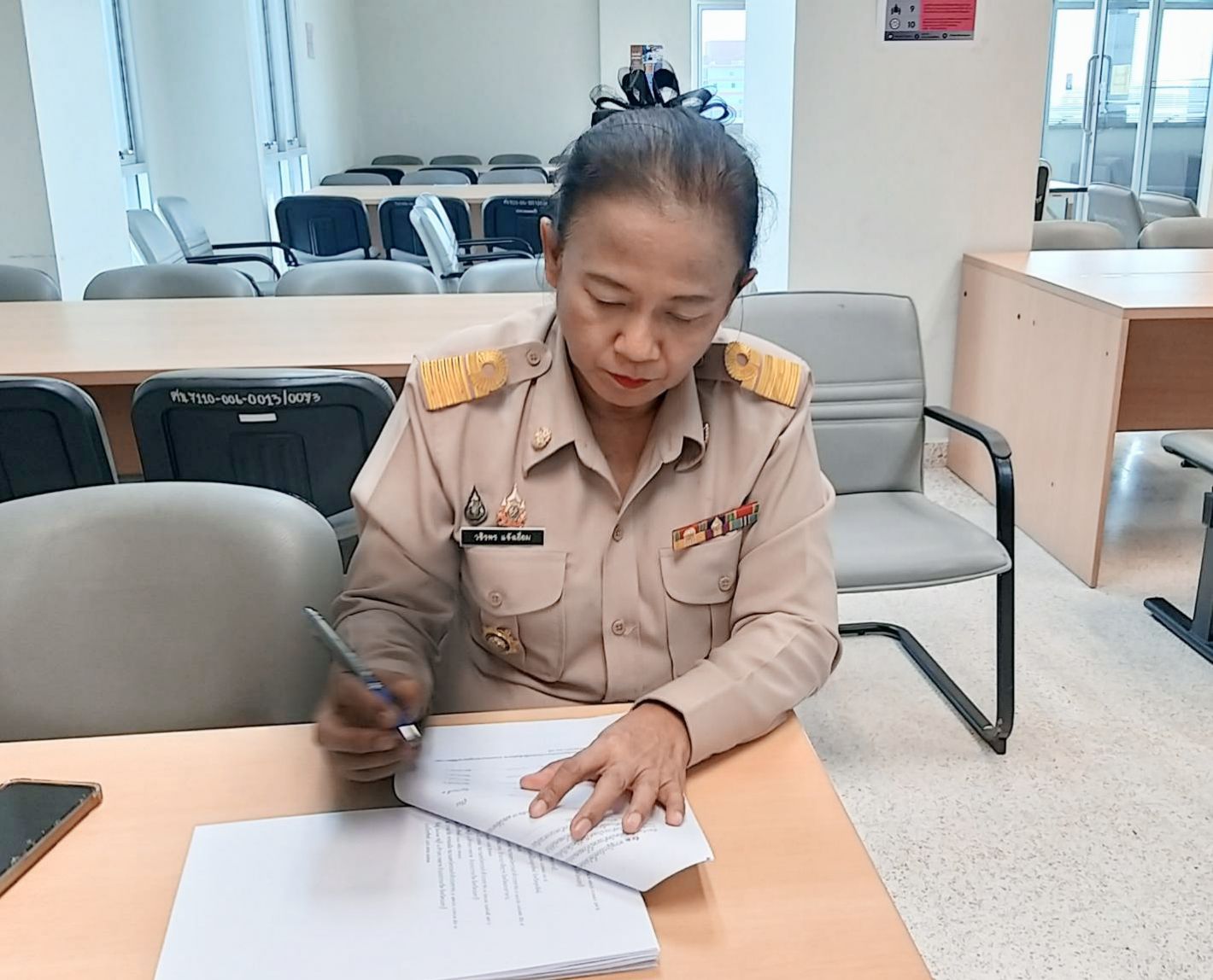 💕 พช.นนท์ ดำเนินการไกล่เกลี่ยแก้หนี้กองทุนพัฒนาบทบาทสตรี 💕