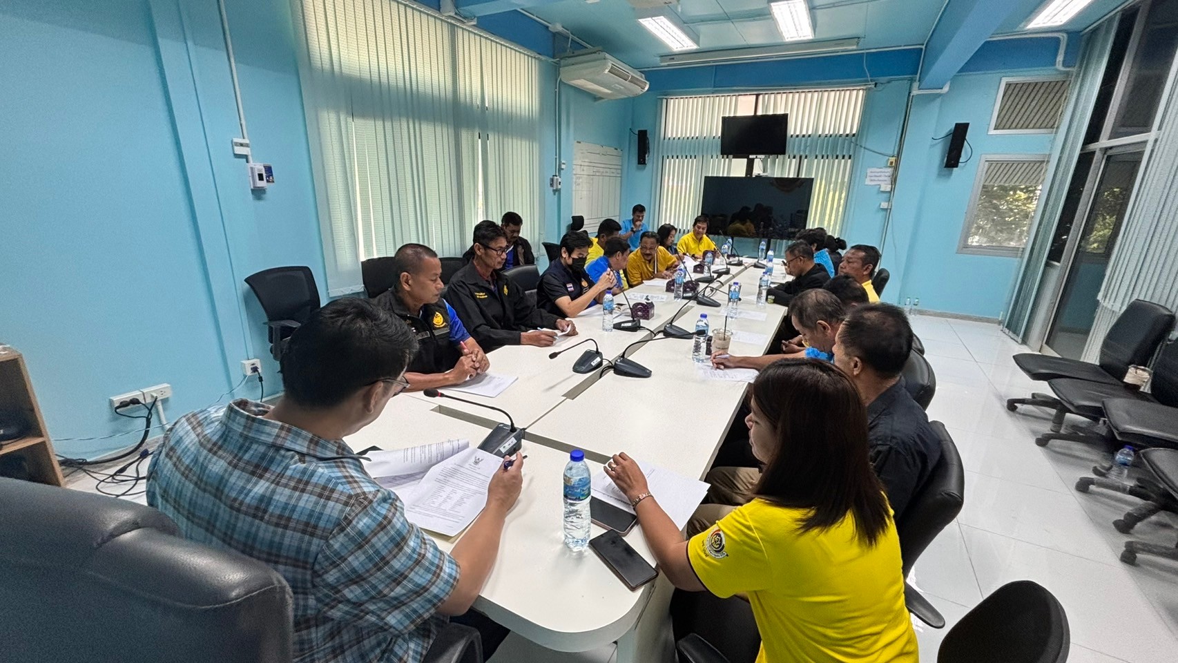 พช.บางกรวย ประชุมคณะกรรมการเครือข่ายกองทุนแม่ของแผ่นดินอำเภอบางกรวย ครั้งที่ 1/2567