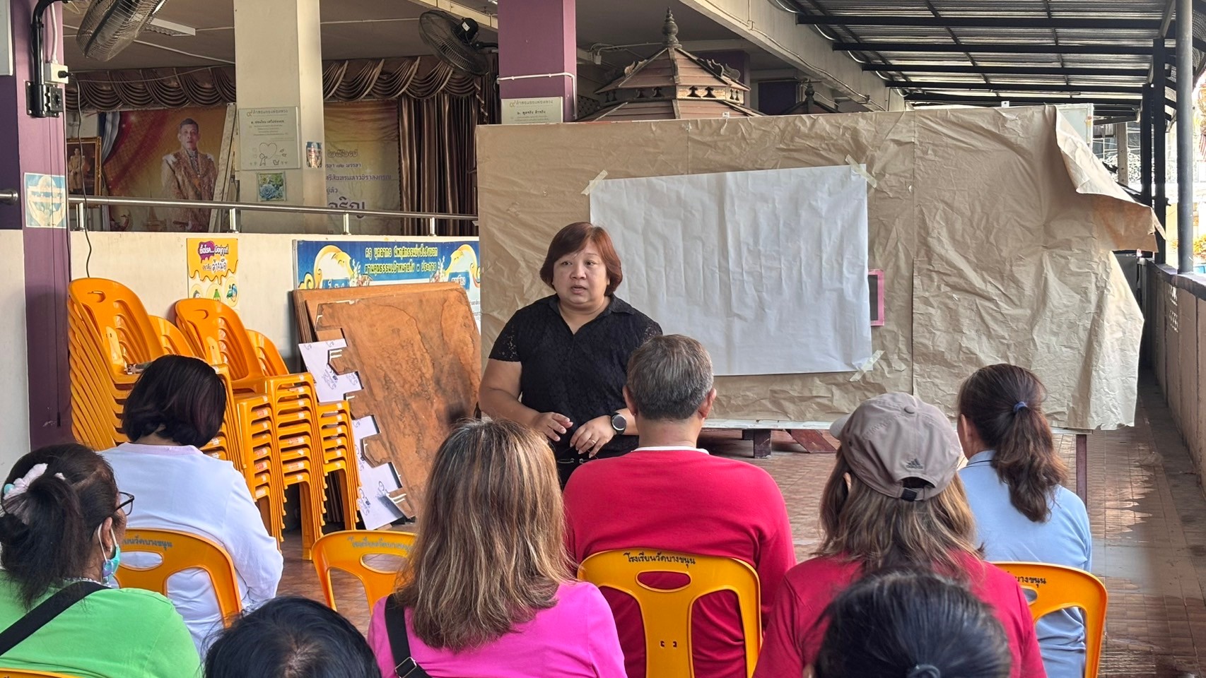 พช.บางกรวย ดำเนินโครงการพัฒนาศักยภาพศูนย์จัดการกองทุนชุมชน