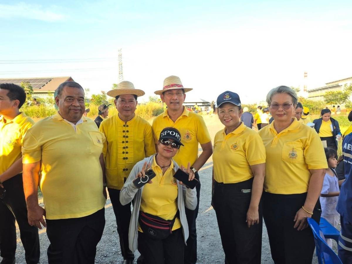 พช.นนทบุรีร่วมกิจกรรมโครงการ การพัฒนาบริหารจัดการน้ำรูปแบบ “โคก หนอง นา โมเดล : การผสมผสานระหว่างวิถีชุมชน และท่อส่งก๊าซธรรมชาติใต้ดิน” เพื่อเฉลิมพระเกียรติพระบาทสมเด็จพระเจ้าอยู่หัว เนื่องในโอกาสมหามงคลเฉลิมพระชนมพรรษา 6 รอบ 28 กรกฎาคม 2567