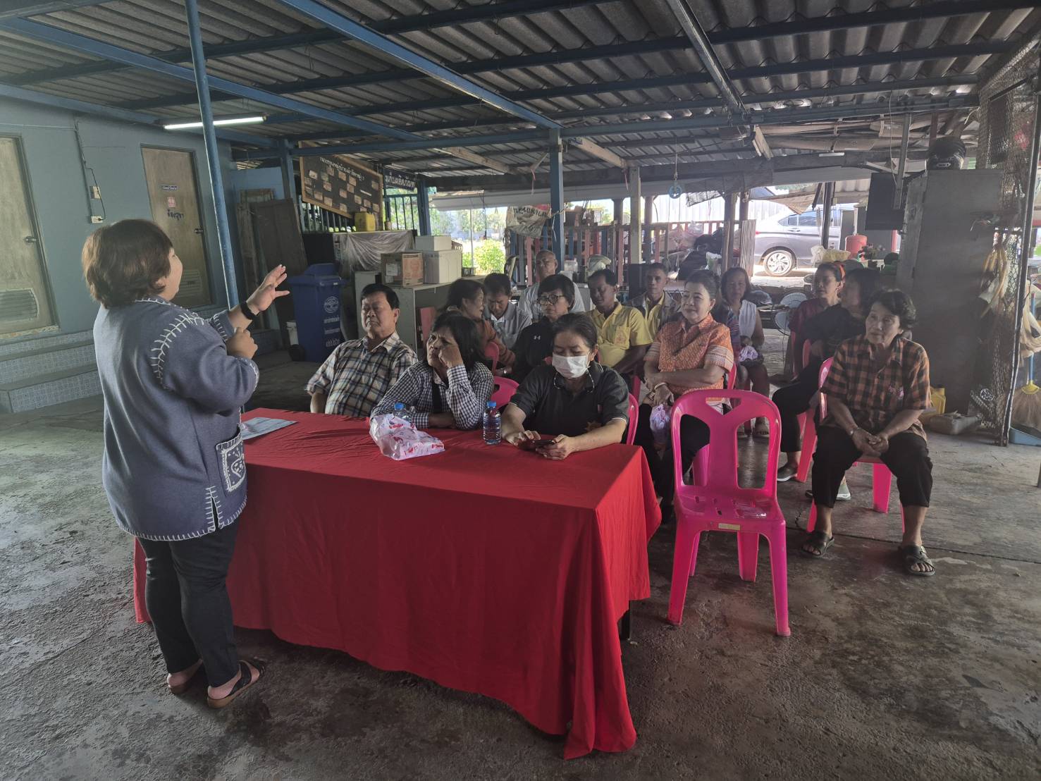 📢พช.บางบัวทอง ดำเนินโครงการพัฒนาศักยภาพศูนย์จัดการกองทุนชุมชน