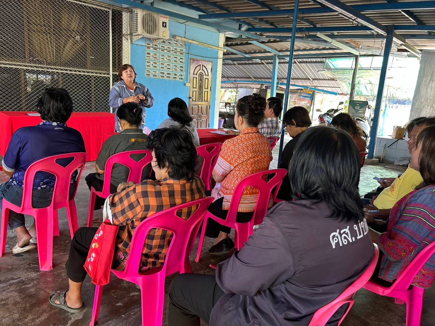 📢พช.บางบัวทอง ดำเนินโครงการพัฒนาศักยภาพศูนย์จัดการกองทุนชุมชน