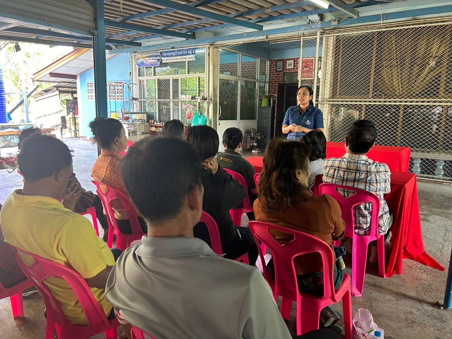 📢พช.บางบัวทอง ดำเนินโครงการพัฒนาศักยภาพศูนย์จัดการกองทุนชุมชน