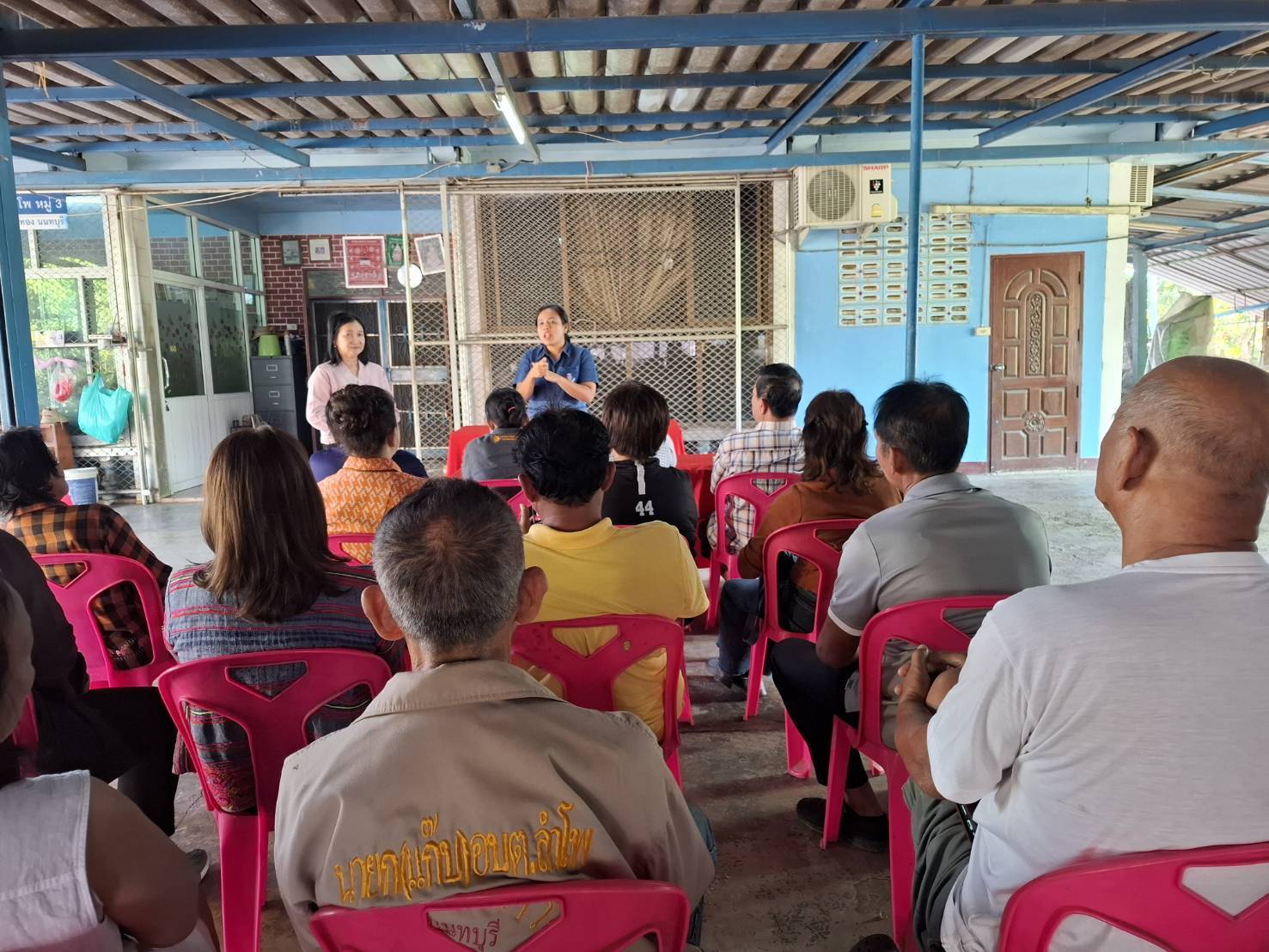 📢พช.บางบัวทอง ดำเนินโครงการพัฒนาศักยภาพศูนย์จัดการกองทุนชุมชน