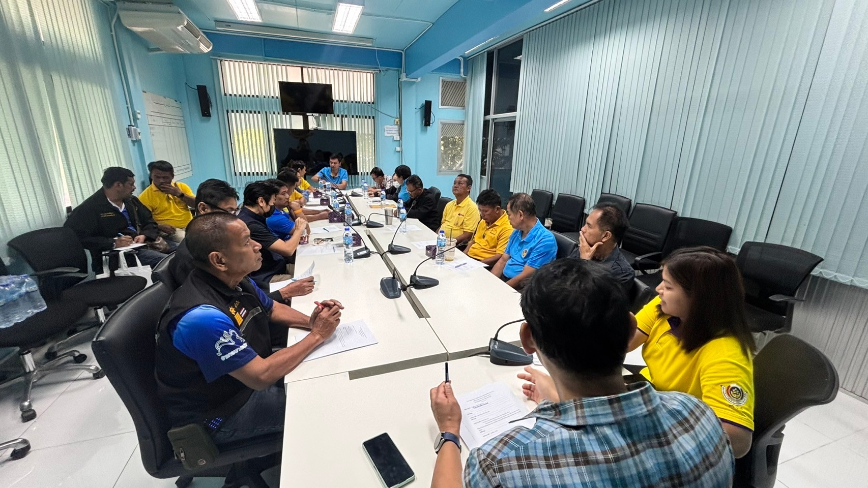 พช.บางกรวย ประชุมคณะกรรมการเครือข่ายกองทุนแม่ของแผ่นดินอำเภอบางกรวย ครั้งที่ 1/2567