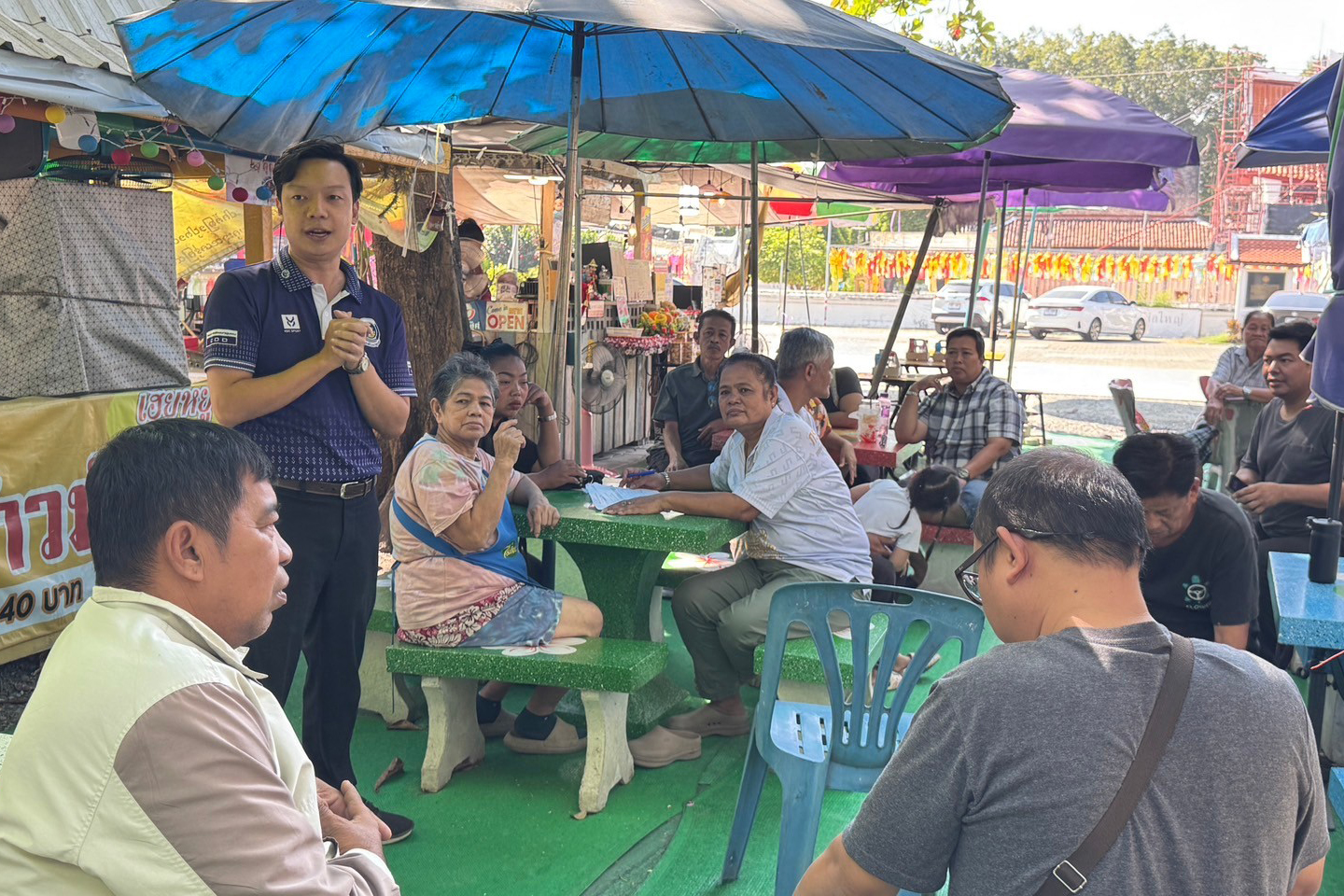 สพอ.เมืองนนทบุรีจัดการประชุมหารือโครงการตลาดนัดคนไทยยิ้มได้ กิจกรรมพัฒนาช่องทางการตลาด