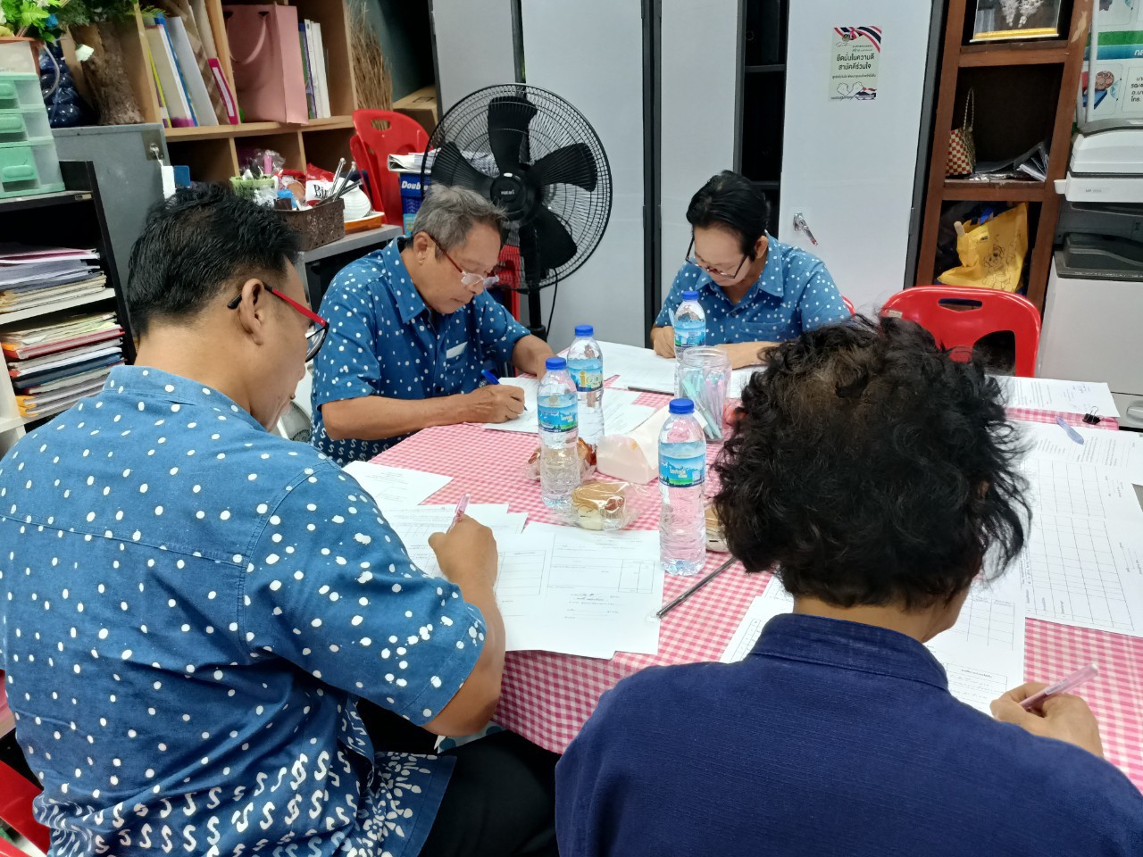 พช.บางกรวย จัดประชุมผู้นำอาสาพัฒนาชุมชน (ผู้นำอช.) ครั้งที่ 1/2568