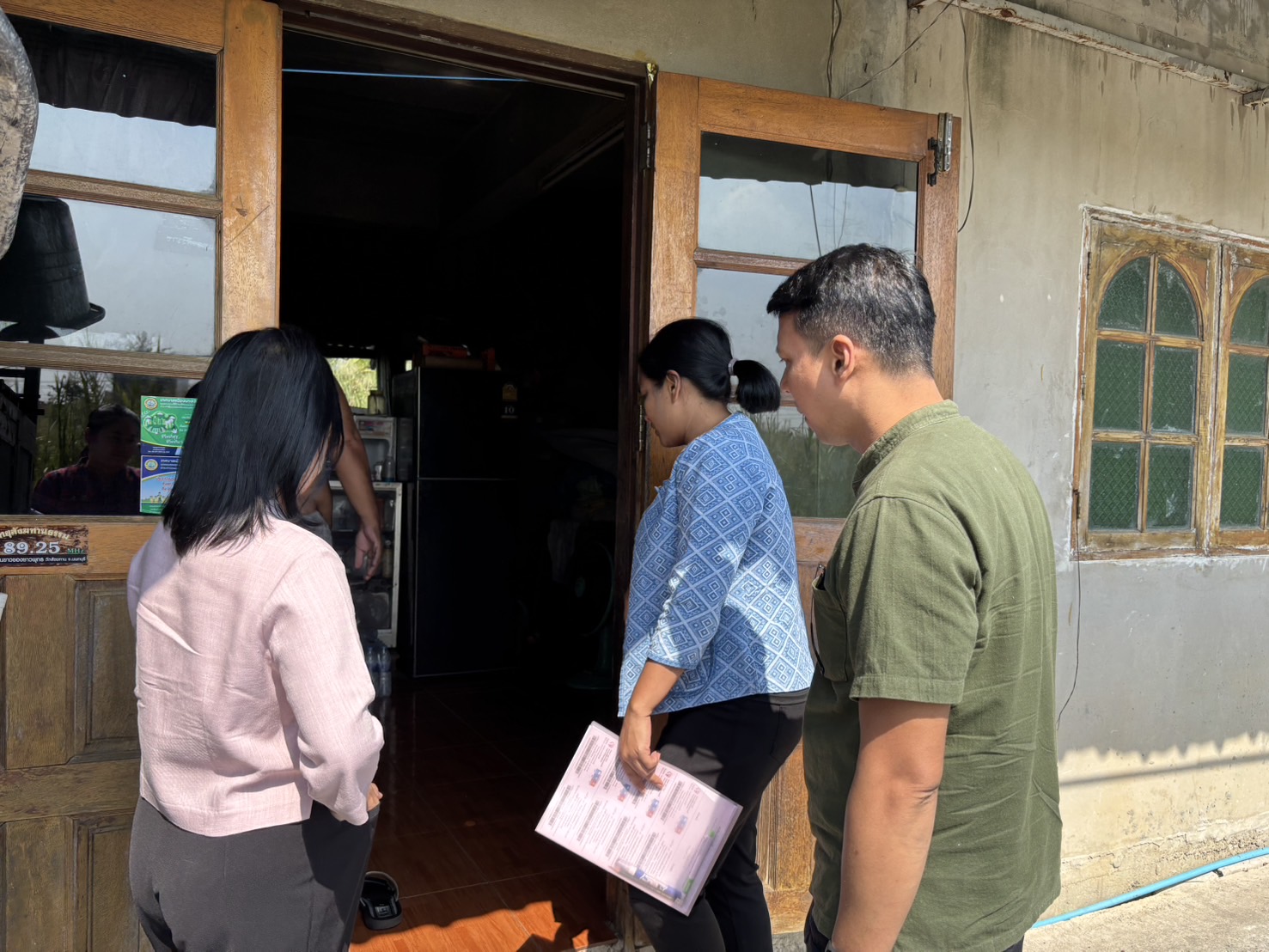 พช.บางบัวทอง ติดตามและสนับสนุนการดำเนินงานกองทุนพัฒนาบทบาทสตรี