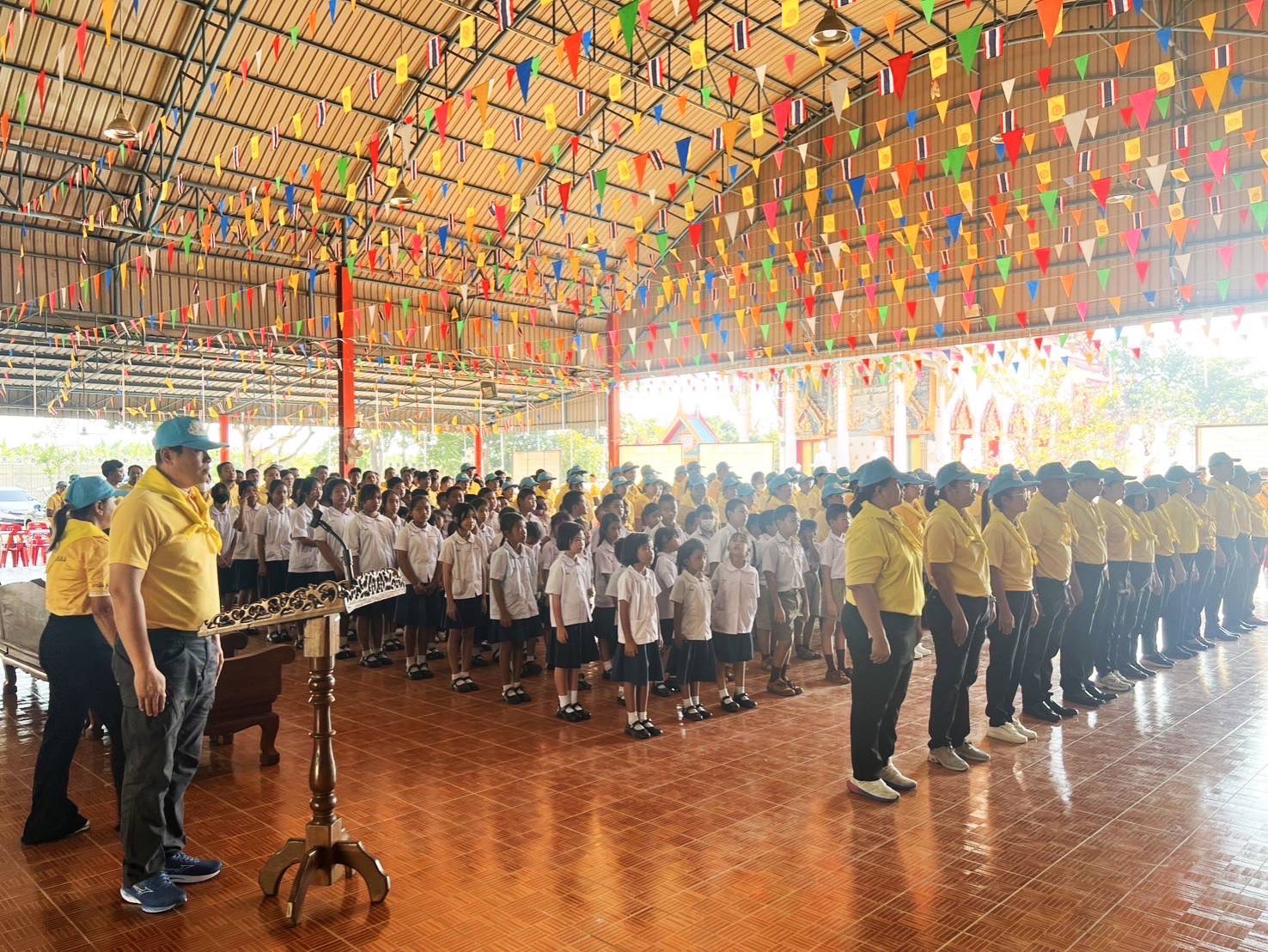 ”สพอ.ไทรน้อยเข้าร่วมกิจกรรมจิตอา ณ วัดคลองเจ้า ตำบลทวีวัฒนา อำเภอไทรน้อย“