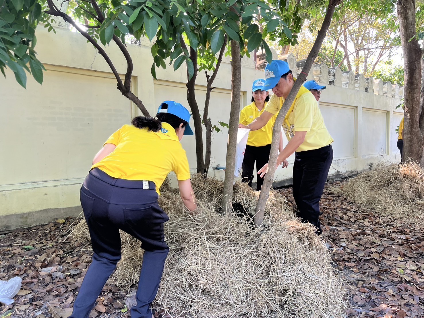 ”สพอ.ไทรน้อยเข้าร่วมกิจกรรมจิตอา ณ วัดคลองเจ้า ตำบลทวีวัฒนา อำเภอไทรน้อย“