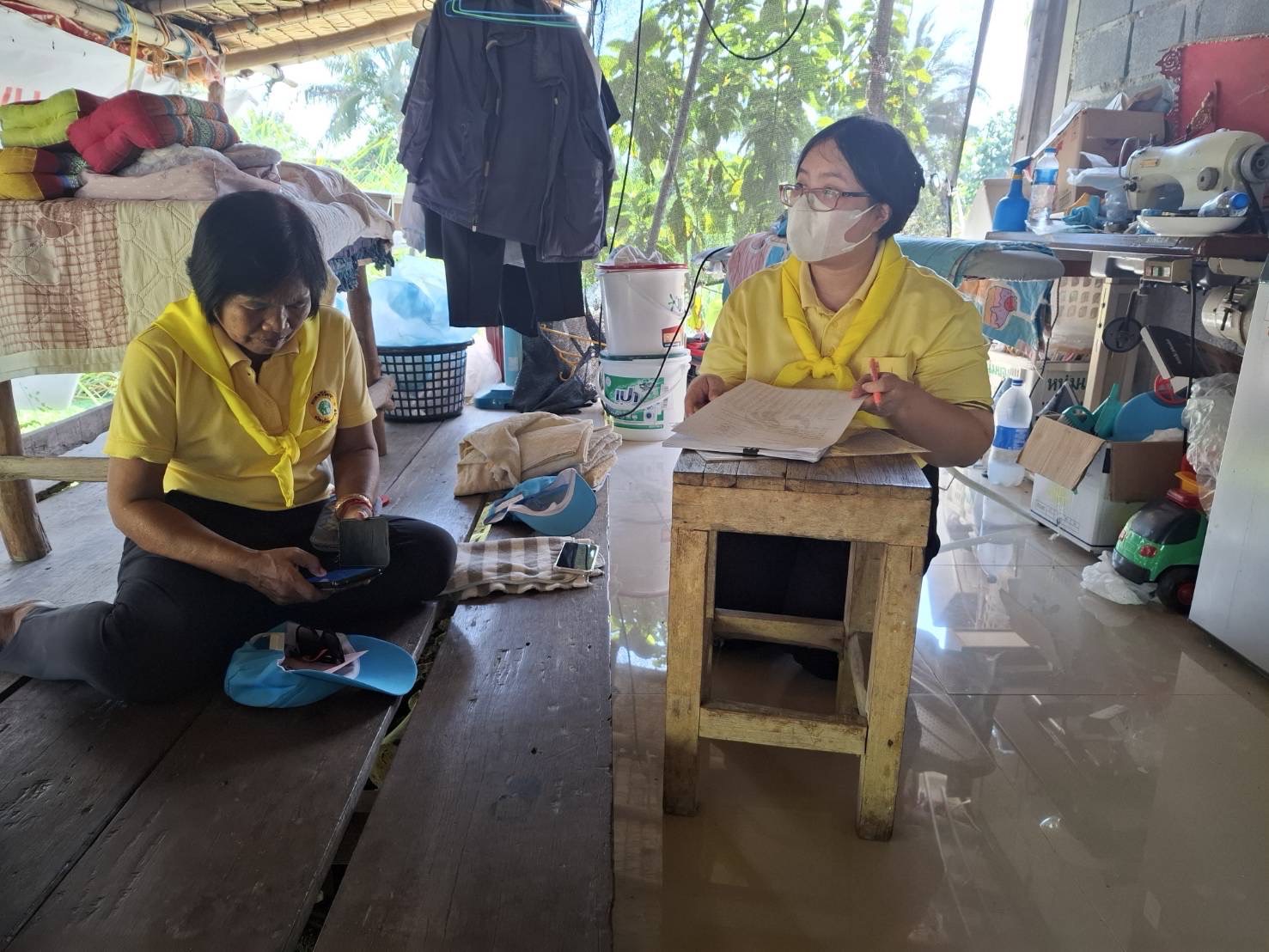 สพอ.ไทรน้อย ติดตามและสนับสนุนการดำเนินงานกองทุนพัฒนาบทบาทสตรี