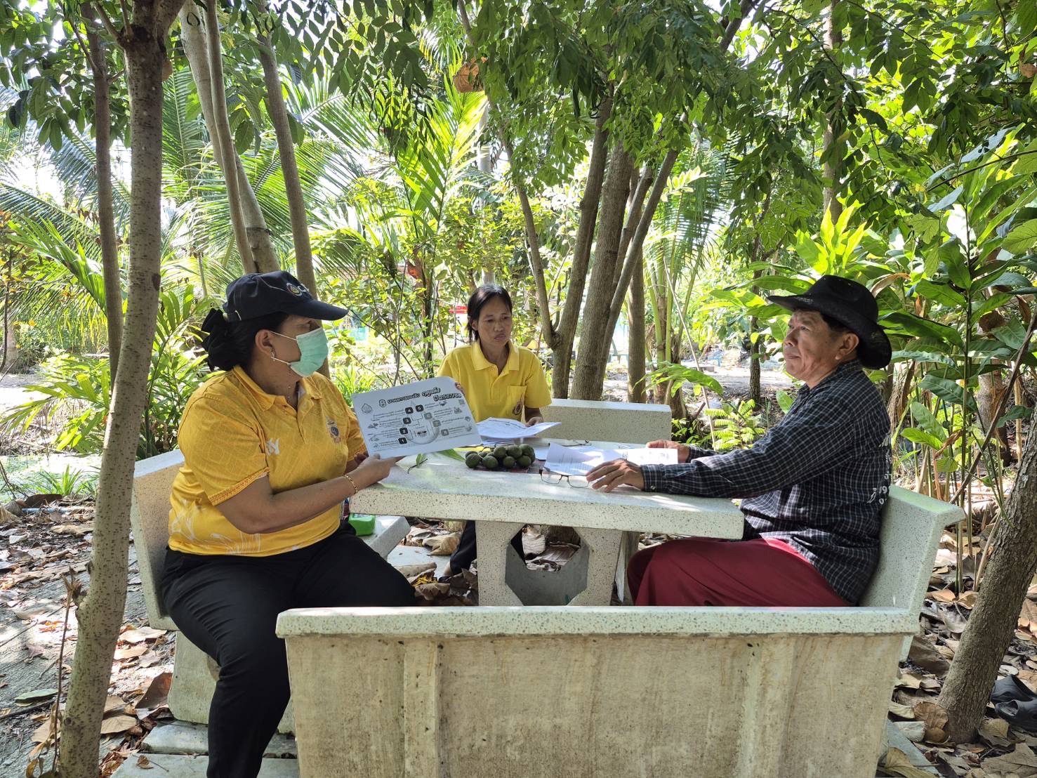 “สพอ.ไทรน้อย ประชาสัมพันธ์สร้างการรับรู้ ๘ มาตรการรองรับฤดูแล้ง ปี ๒๕๖๗-๒๕๖๘”
