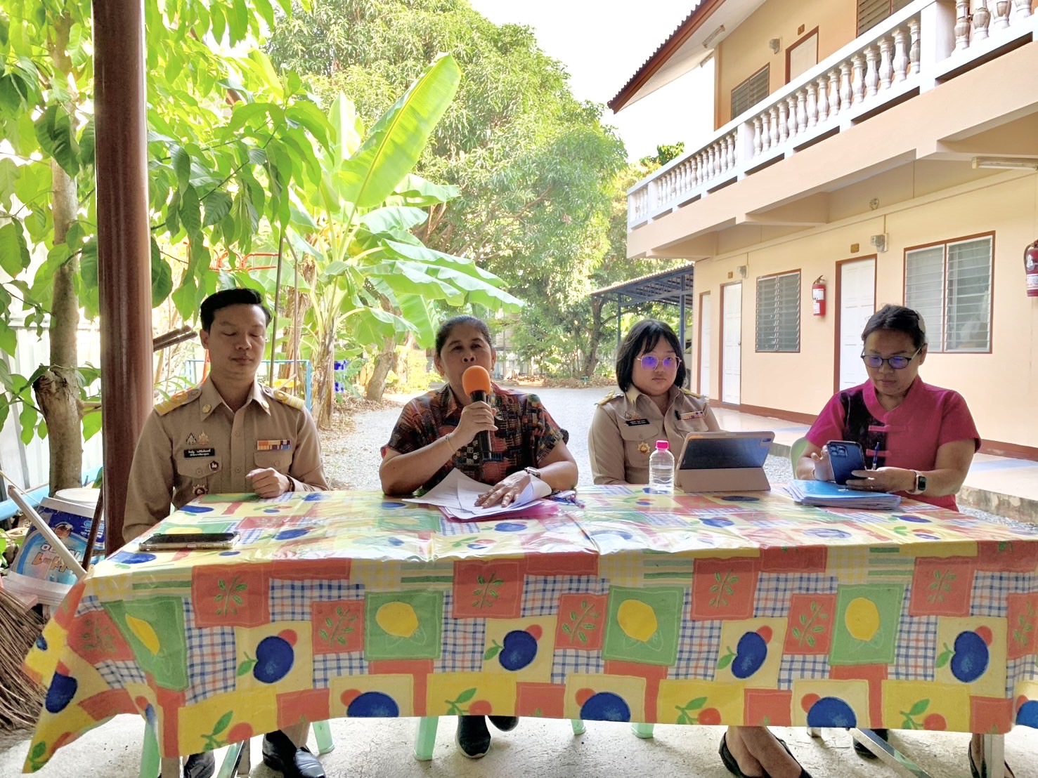 สพอ.เมืองนนทบุรีเข้าร่วมประชุมประจำเดือนธันวาคม 2567 ของกำนัน ผู้ใหญ๋บ้านตำบลบางกร่าง