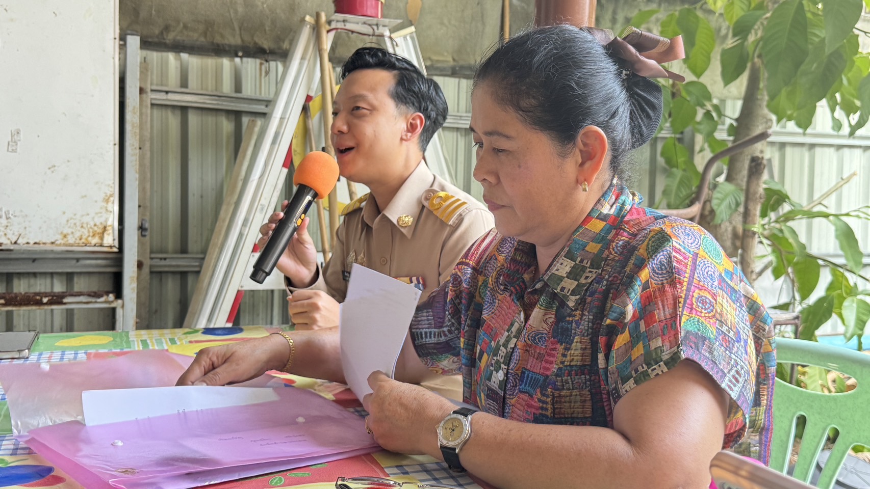 สพอ.เมืองนนทบุรีเข้าร่วมประชุมประจำเดือนธันวาคม 2567 ของกำนัน ผู้ใหญ๋บ้านตำบลบางกร่าง