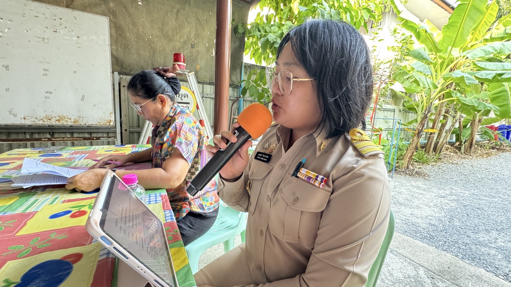 สพอ.เมืองนนทบุรีเข้าร่วมประชุมประจำเดือนธันวาคม 2567 ของกำนัน ผู้ใหญ๋บ้านตำบลบางกร่าง