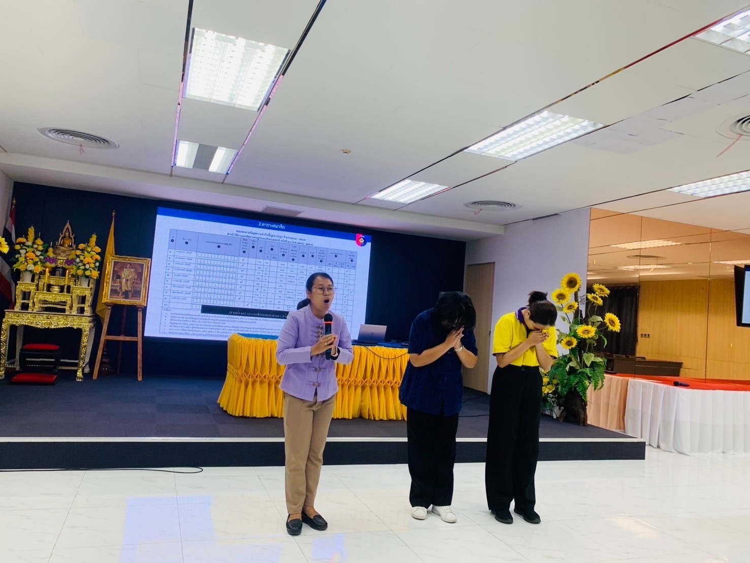 สพอ.เมืองนนทบุรีจัดการประชุมเชิงปฏิบัติการผู้จัดเก็บข้อมูลความจําเป็นพื้นฐาน (จปฐ.) อําเภอเมืองนนทบุรี จังหวัดนนทบุรี ประจําปี 2568 ด้วยเครื่องมืออิเล็กทรอนิกส์