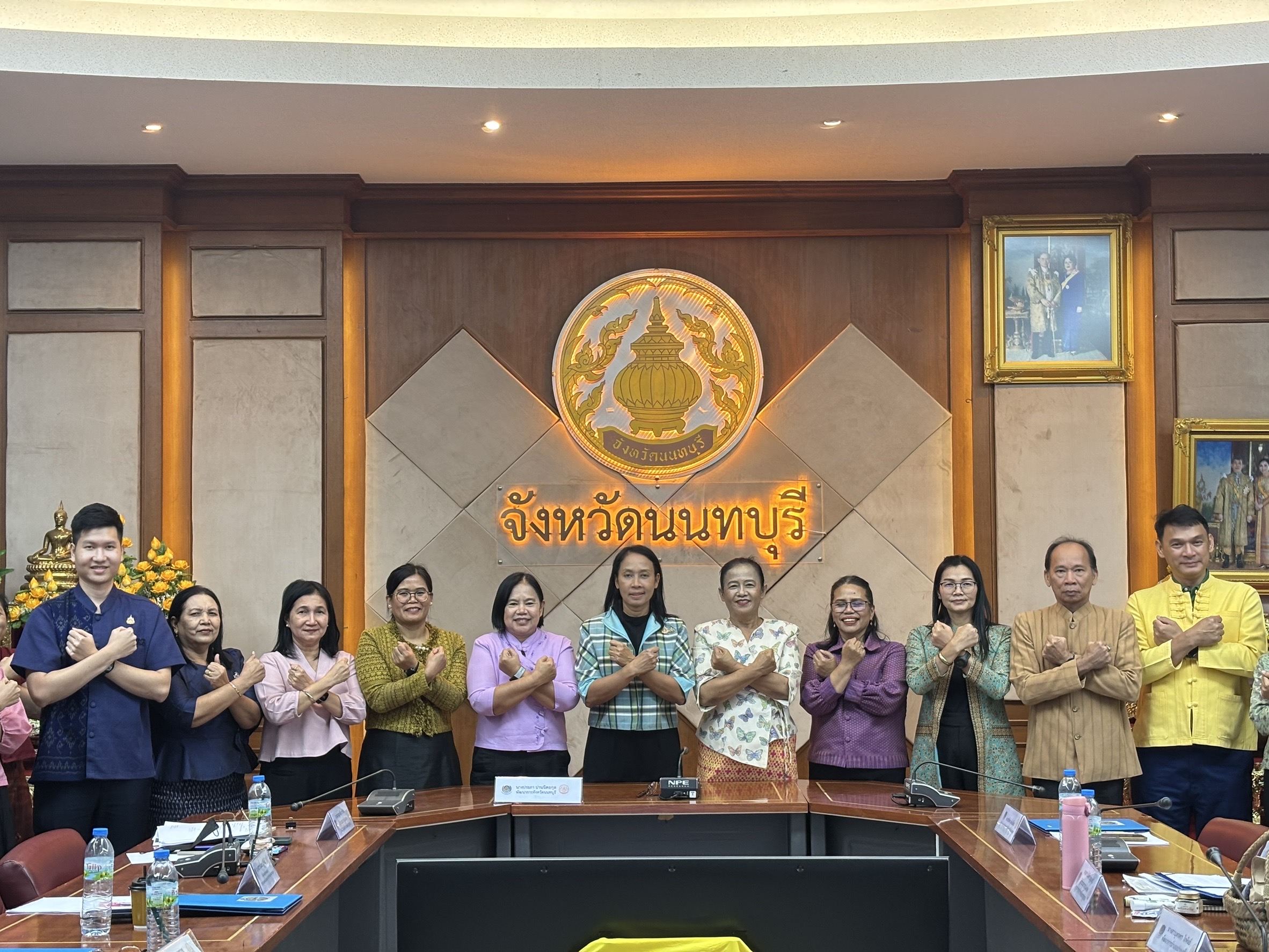 พช.นนทบุรีขับเคลื่อนโครงการประชุมเชิงปฏิบัติการเจ้าหน้าที่พัฒนาชุมชนจังหวัดนนทบุรี เพื่อขับเคลื่อนงานพัฒนาชุมชน ประจำปีงบประมาณ พ.ศ. 2568