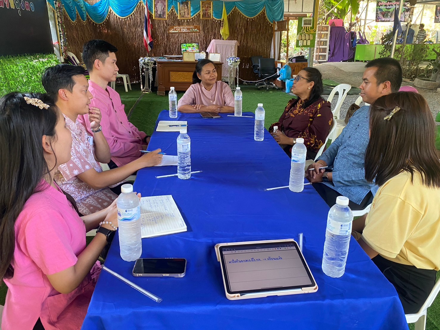 นางสาวณัฐนิช อินทสระ ผู้ตรวจราชการกรมการพัฒนาชุมชน ปฏิบัติหน้าที่ผู้อำนวยการศูนย์ศึกษาและพัฒนาชุมชนนครนายกตรวจติดตามผลการปฏิบัติราชการในพื้นที่อำเภอเมืองนนทบุรี ประจำเดือนมกราคม 2568