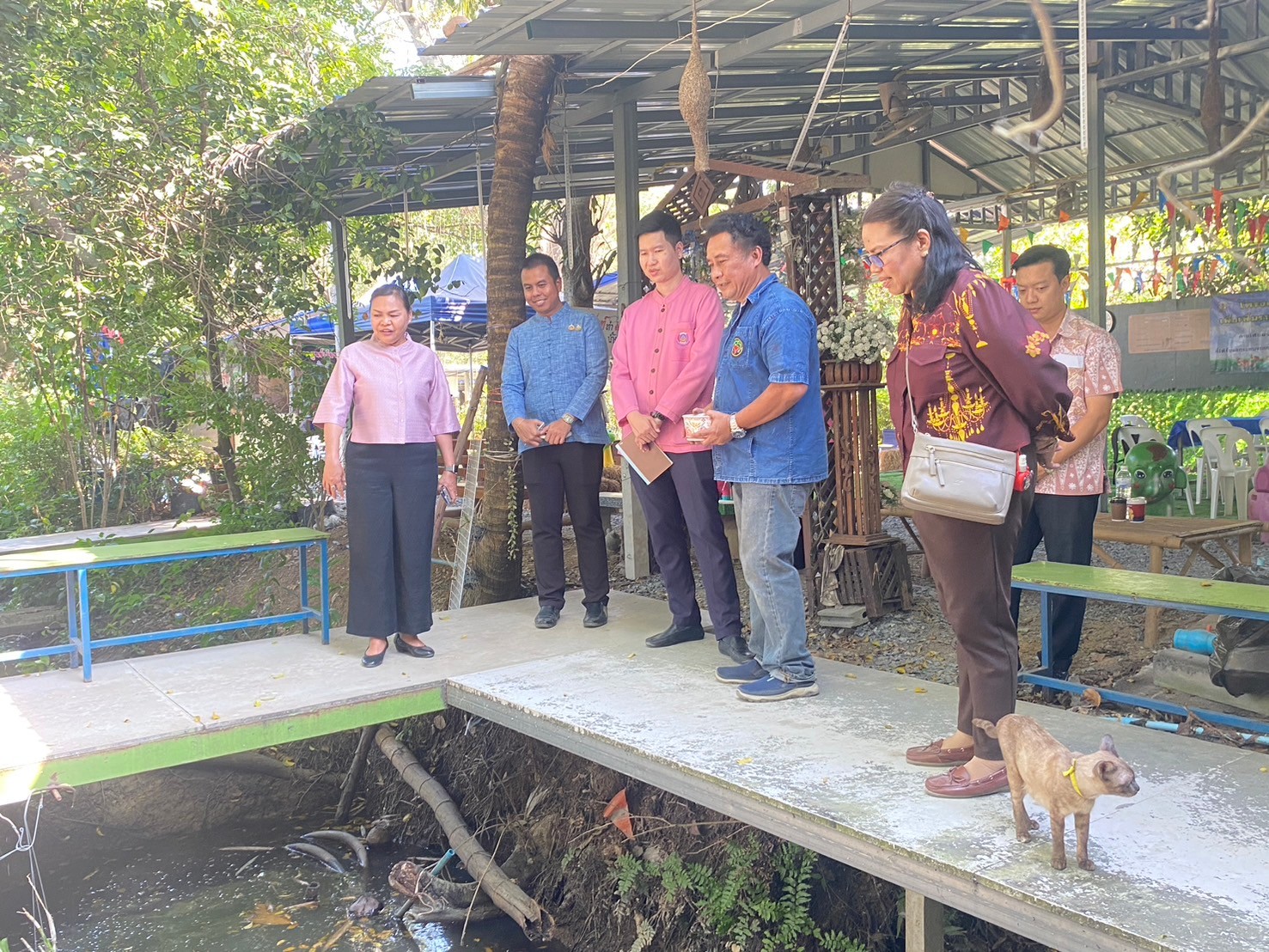 นางสาวณัฐนิช อินทสระ ผู้ตรวจราชการกรมการพัฒนาชุมชน ปฏิบัติหน้าที่ผู้อำนวยการศูนย์ศึกษาและพัฒนาชุมชนนครนายกตรวจติดตามผลการปฏิบัติราชการในพื้นที่อำเภอเมืองนนทบุรี ประจำเดือนมกราคม 2568