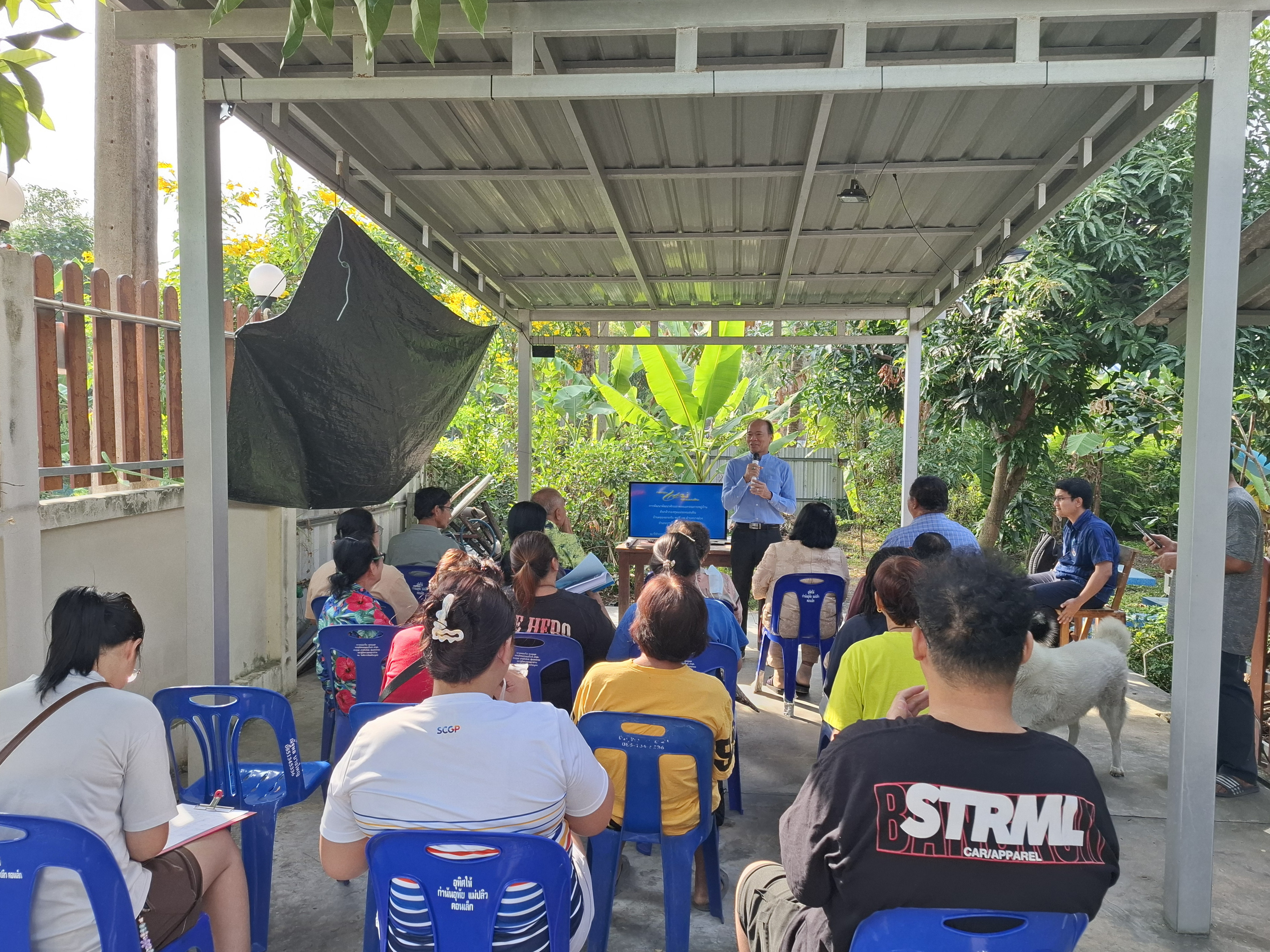 พช.บางใหญ่ ดำเนินโครงการพัฒนาศักยภาพคณะกรรมการหมู่บ้านต้นกล้ากองทุนแม่ของแผ่นดิน