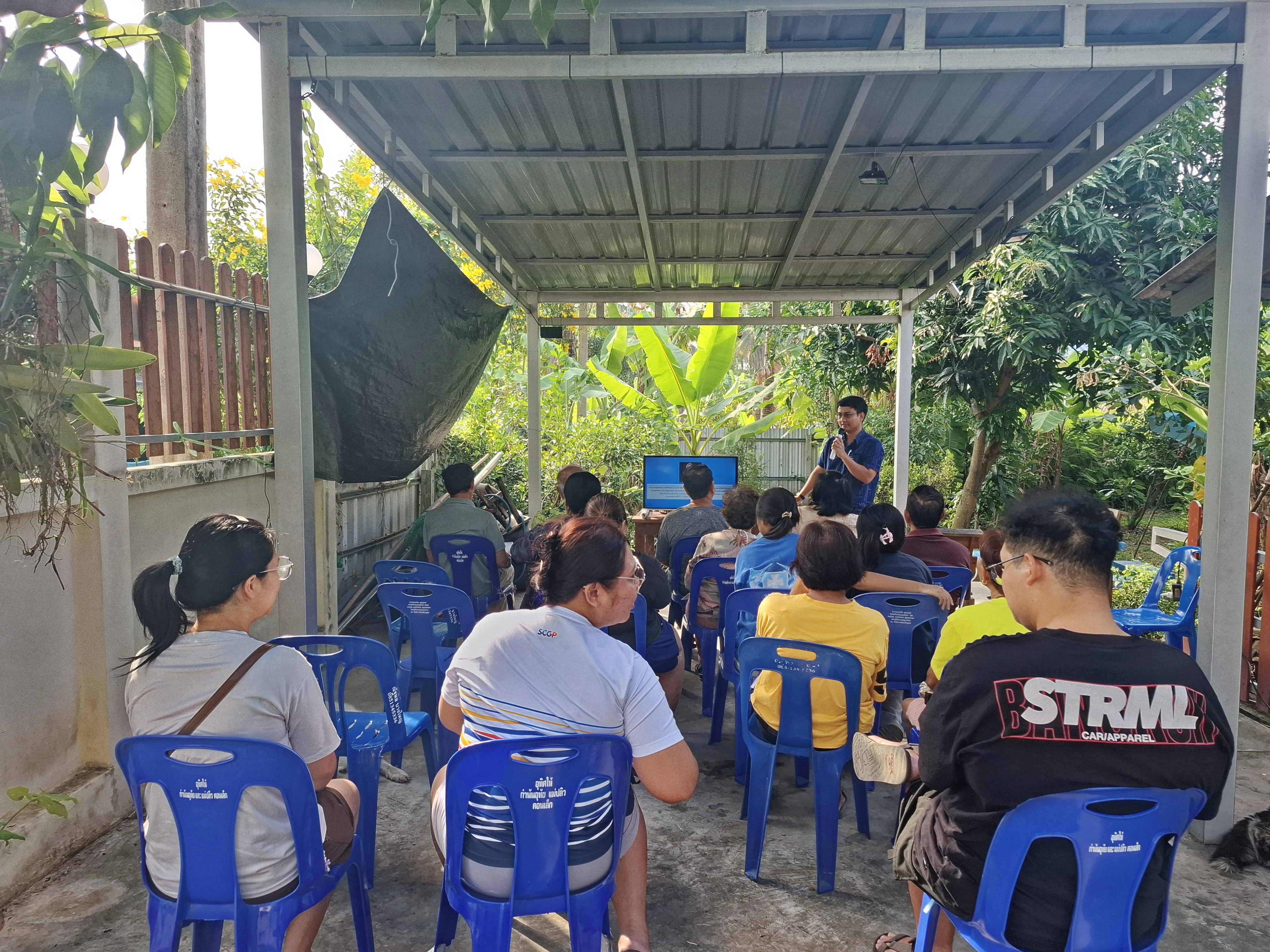 พช.บางใหญ่ ดำเนินโครงการพัฒนาศักยภาพคณะกรรมการหมู่บ้านต้นกล้ากองทุนแม่ของแผ่นดิน