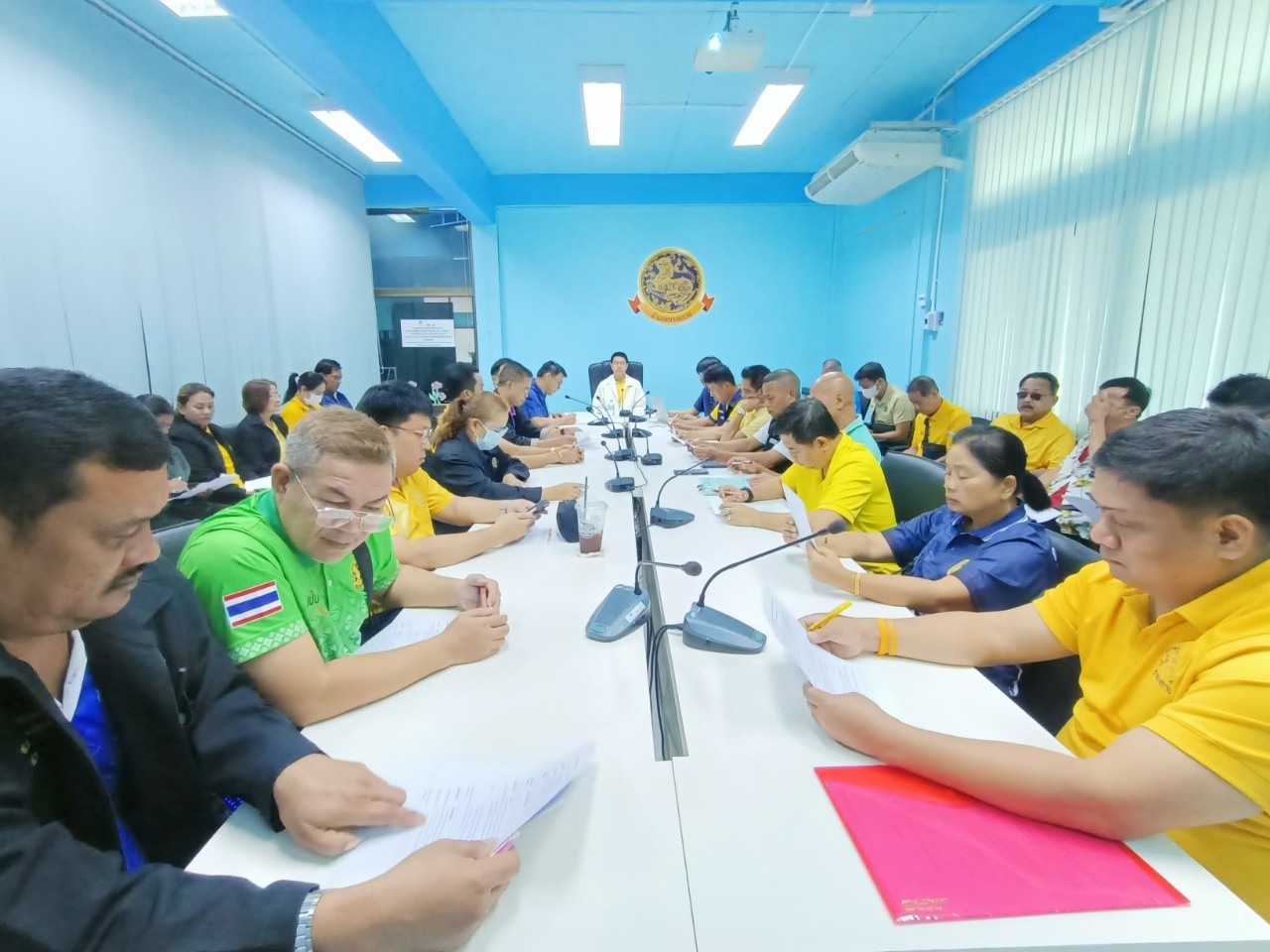 พช.บางกรวย จัดการประชุมเชิงปฏิบัติการส่งเสริมบูรณาการกลไกการขับเคลื่อนการขจัดความยากจนระดับอำเภอ ครั้งที่ 1/2568