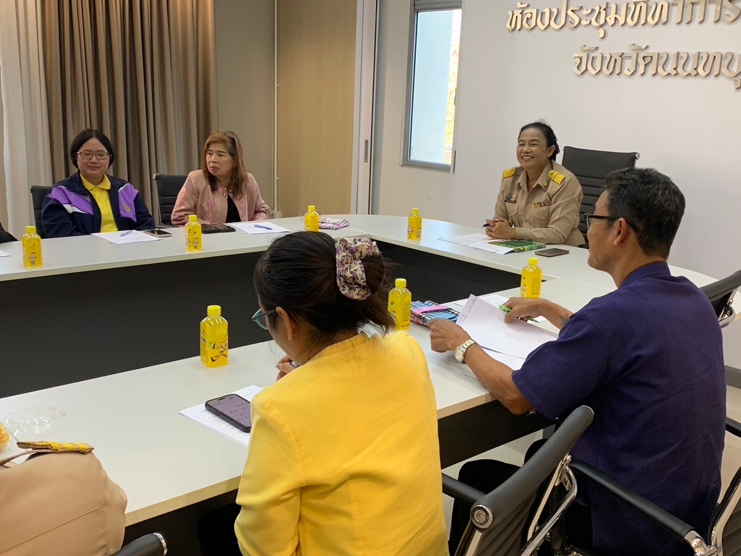 พช.นนท์ประชุมเตรียมความพร้อมการจัดกิจกรรมเนื่องในวาระครบรอบ 56 ปี โครงการพัฒนาผู้นำอาสาพัฒนาชุมชน ประจำปีงบประมาณ พ.ศ. 2568