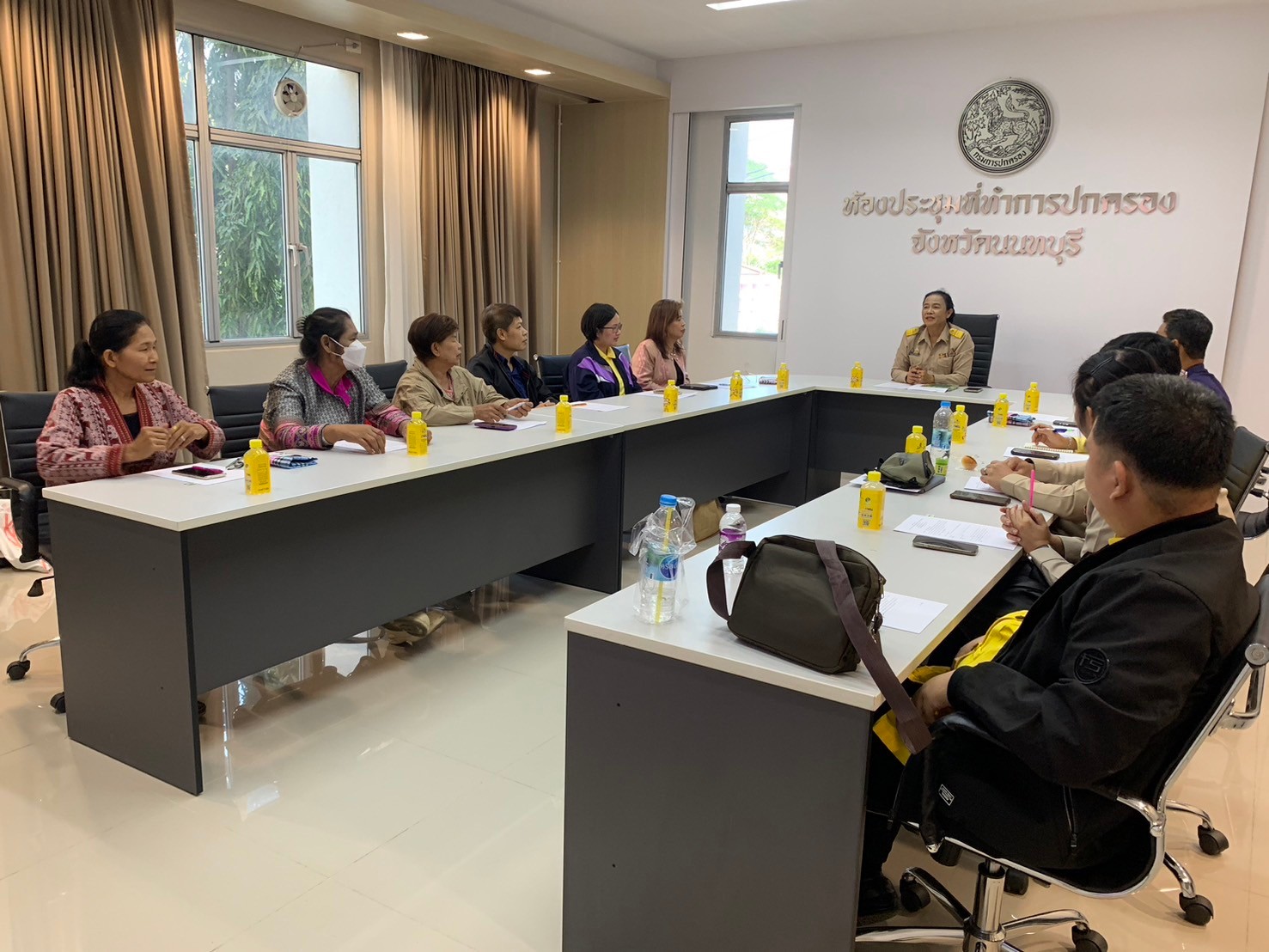 พช.นนท์ประชุมเตรียมความพร้อมการจัดกิจกรรมเนื่องในวาระครบรอบ 56 ปี โครงการพัฒนาผู้นำอาสาพัฒนาชุมชน ประจำปีงบประมาณ พ.ศ. 2568