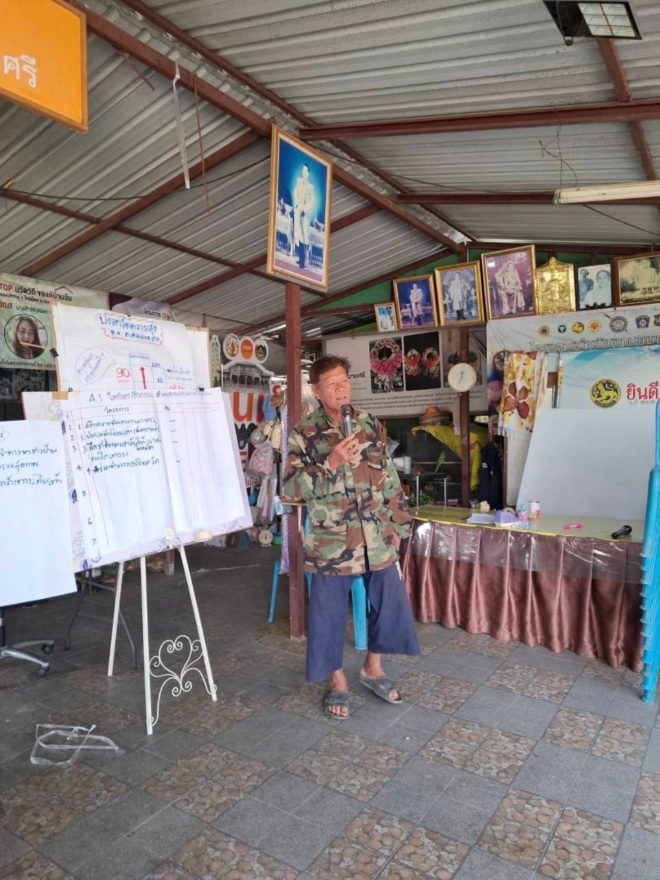 ”สพอ.ไทรน้อยดำเนินการทบทวน กำหนดทิศทาง และปรับแผนพัฒนาหมู่บ้าน“