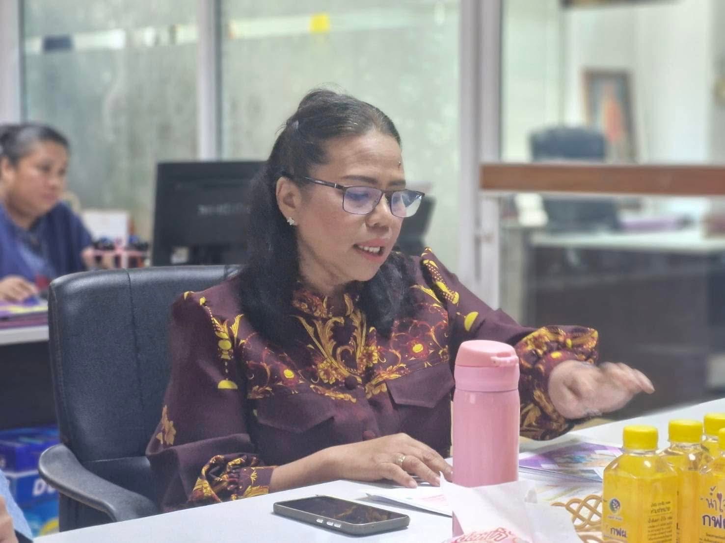 🔶️ นางสาวณัฐนิช อินทสระ ผู้ตรวจราชการกรม ตรวจติดตามผลการปฏิบัติราชการ ประจำเดือนมกราคม 2568 ณ จังหวัดนนทบุรี มุ่งเน้นหลักการขับเคลื่อนงาน พช. เพื่อความกินดีอยู่ดีของพี่น้องประชาชน 🔶️