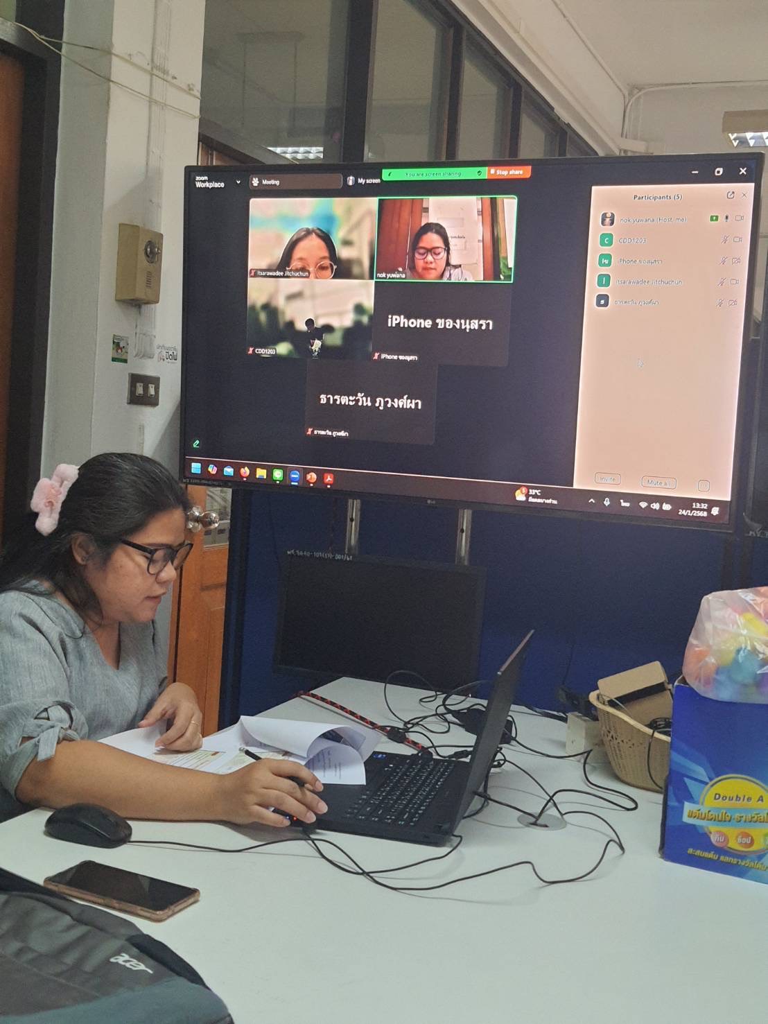 พช.นนทบุรีดำเนินการประชุมโครงการส่งเสริมการพัฒนาชุมชนธรรมาภิบาล ประจำปีงบประมาณ 2568