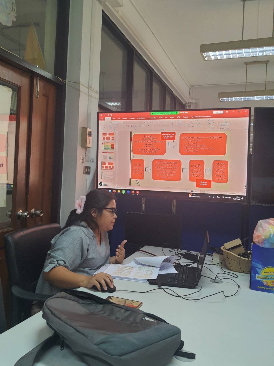 พช.นนทบุรีดำเนินการประชุมโครงการส่งเสริมการพัฒนาชุมชนธรรมาภิบาล ประจำปีงบประมาณ 2568